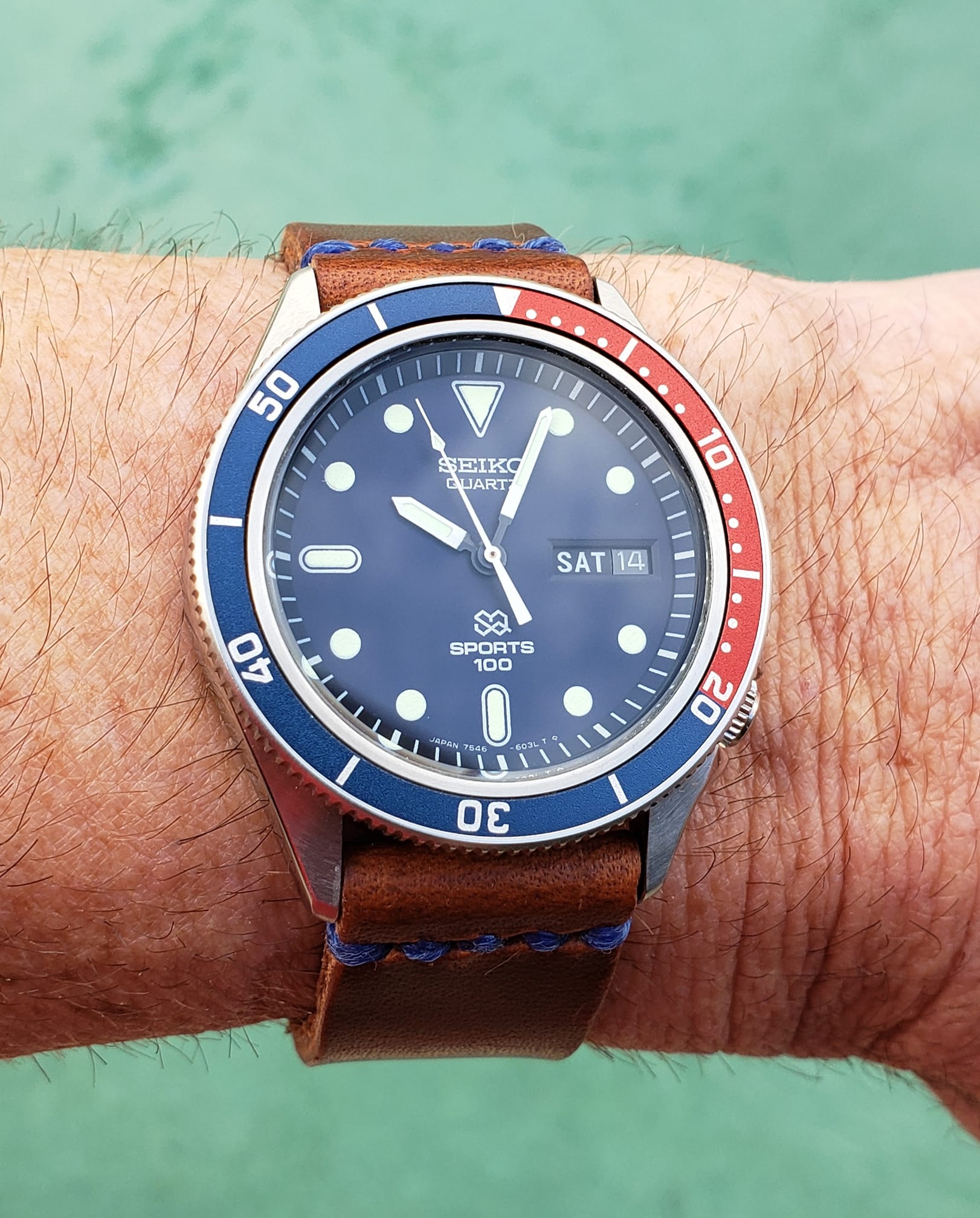 Seiko 7546. SilverWave Z. Aug. 1978