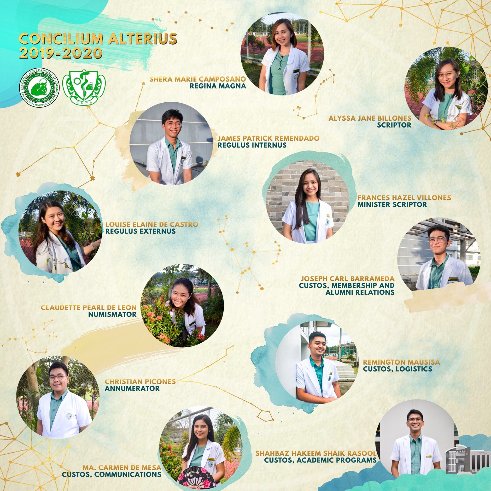 THIS MESSAGE WAS WRITTEN BY YOUR CONCILIUM ALTERIUS S/Y 2019-2020 To ...