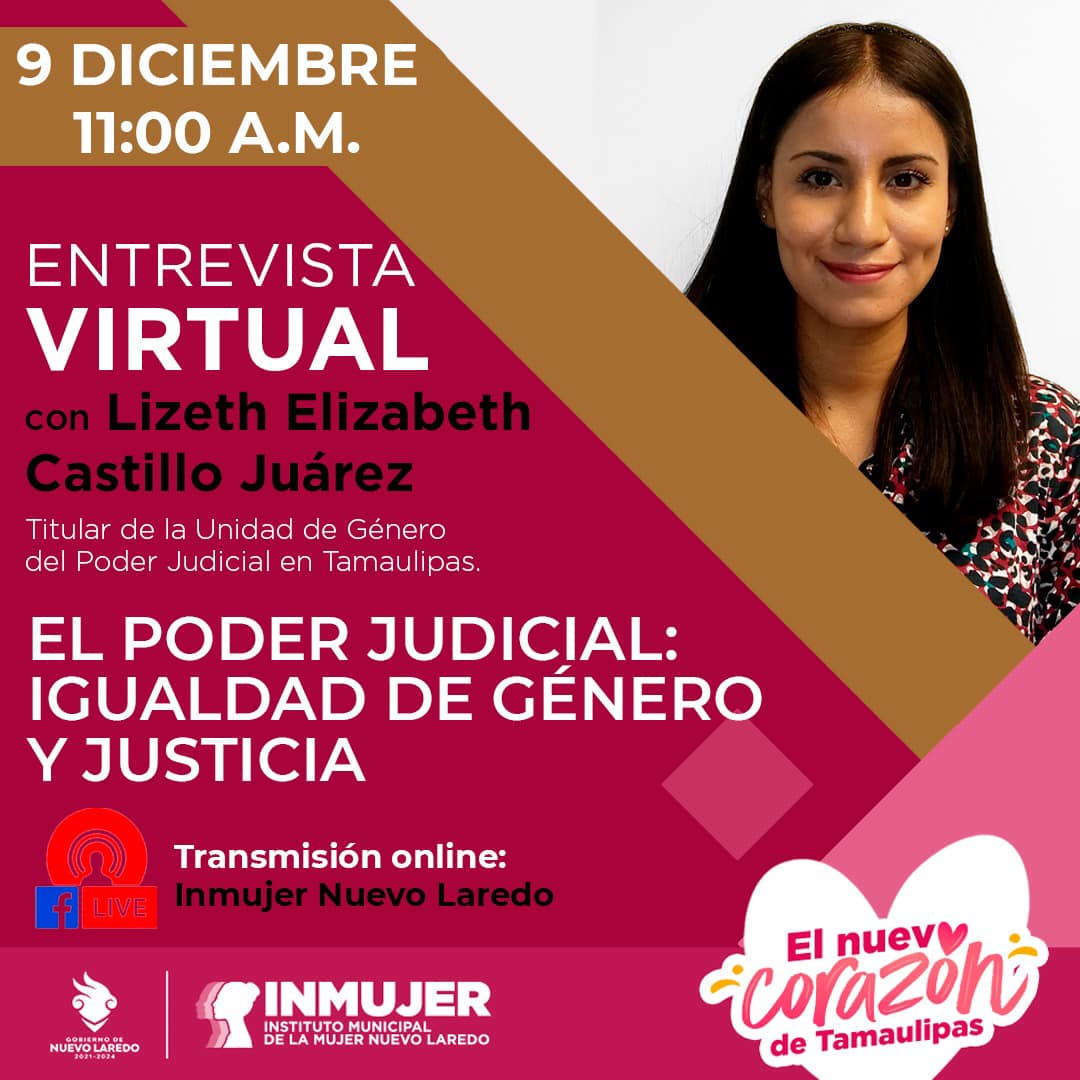 Inmujer Nuevo Laredo - Acompáñanos a esta entrevista con Lizeth ...