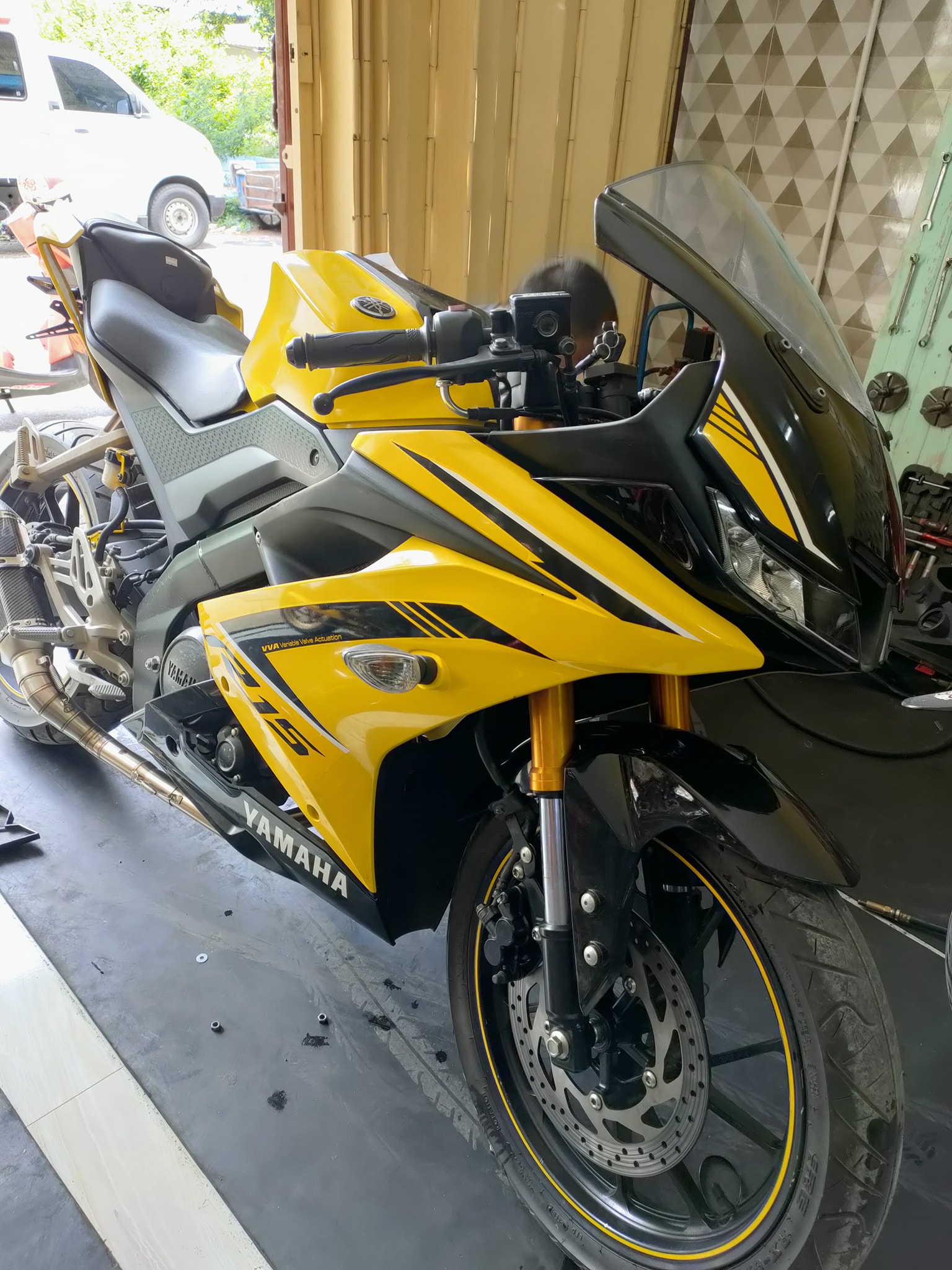 AKK Racing - #All New #R155 #ถ่ายน้ำมันเครื่อง #เช็คระยะ... | Facebook