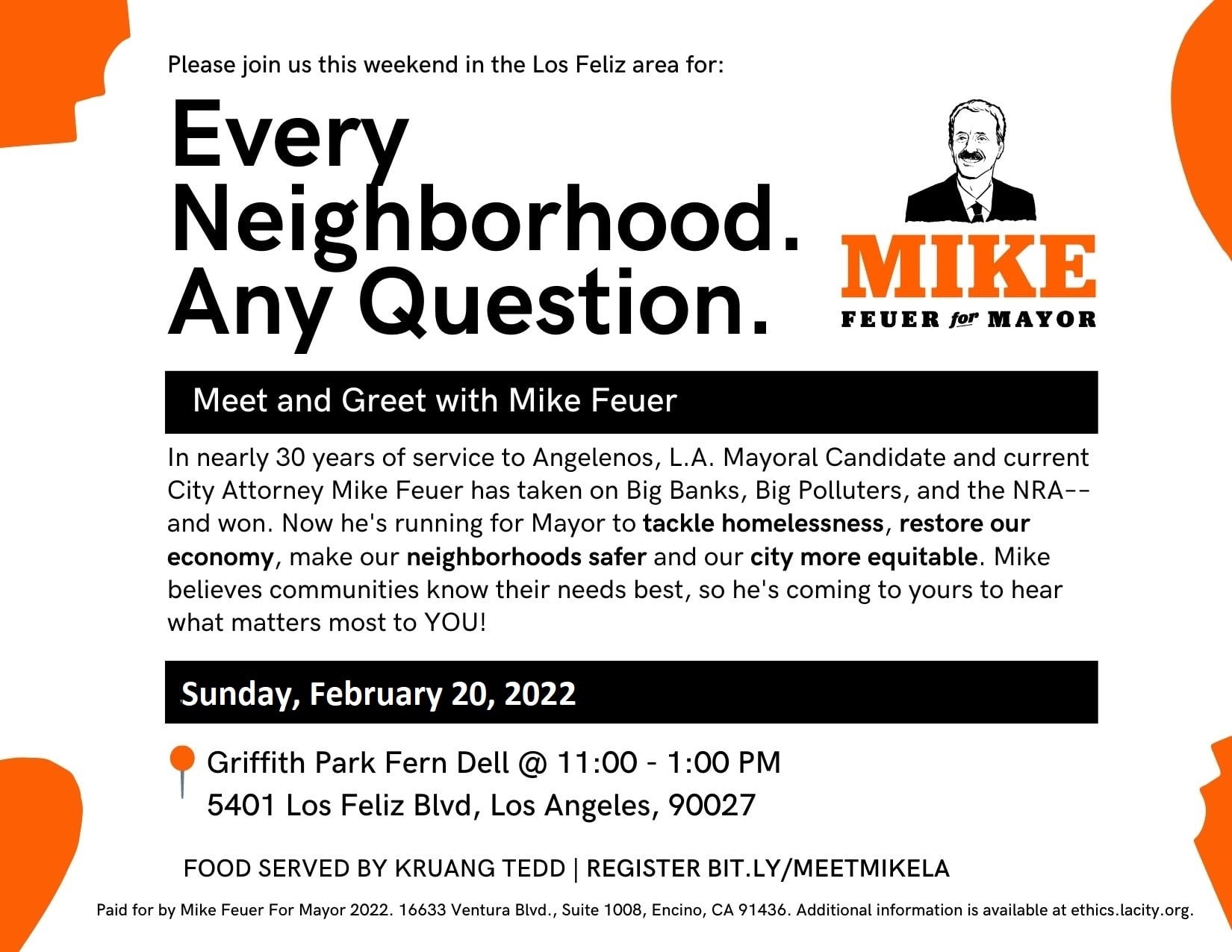 Ed Stapleton - MEET MIKE in Los Feliz - Griffith Park at... | Facebook