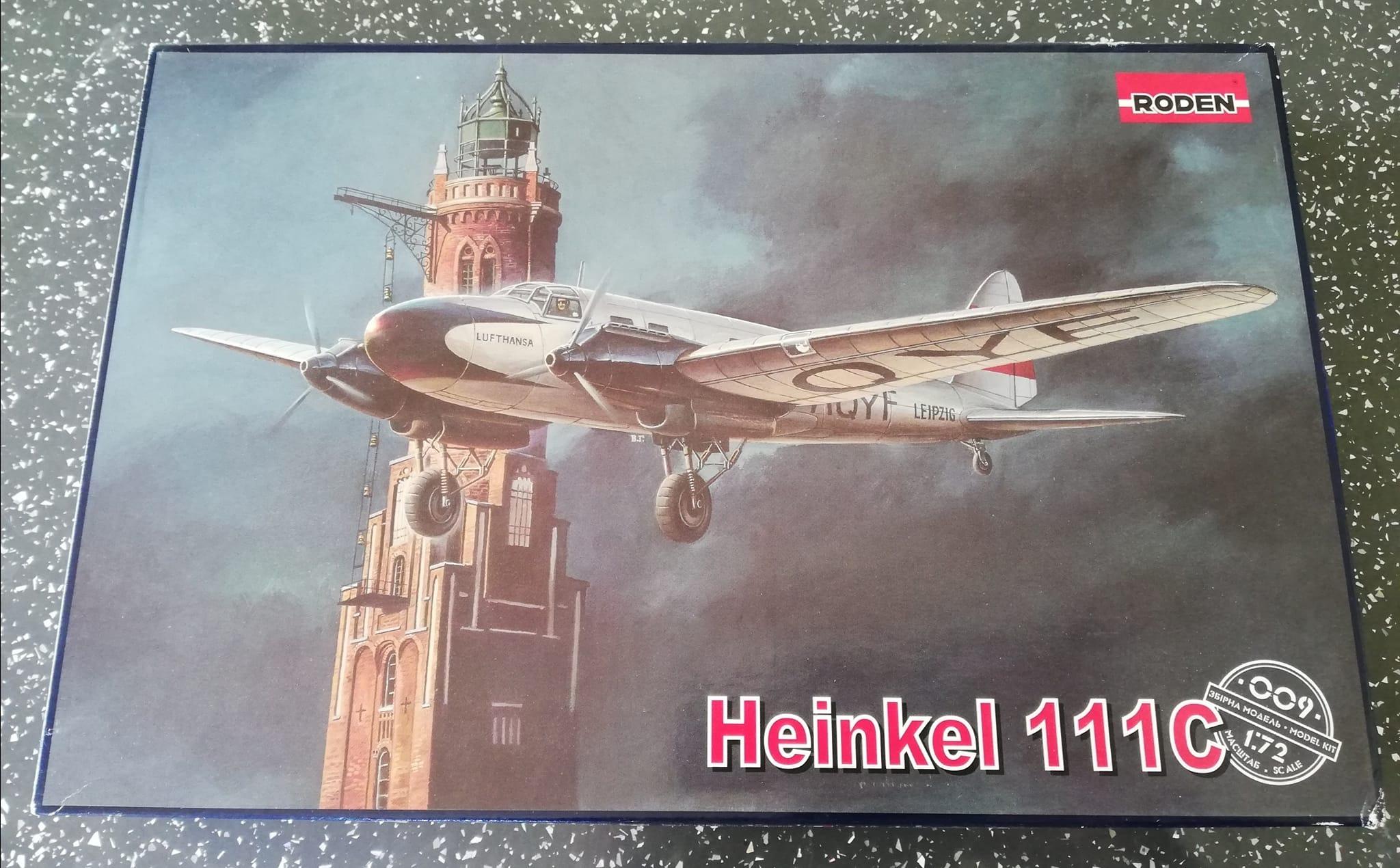 Building Roden's 1/72nd Heinkel He111c kit