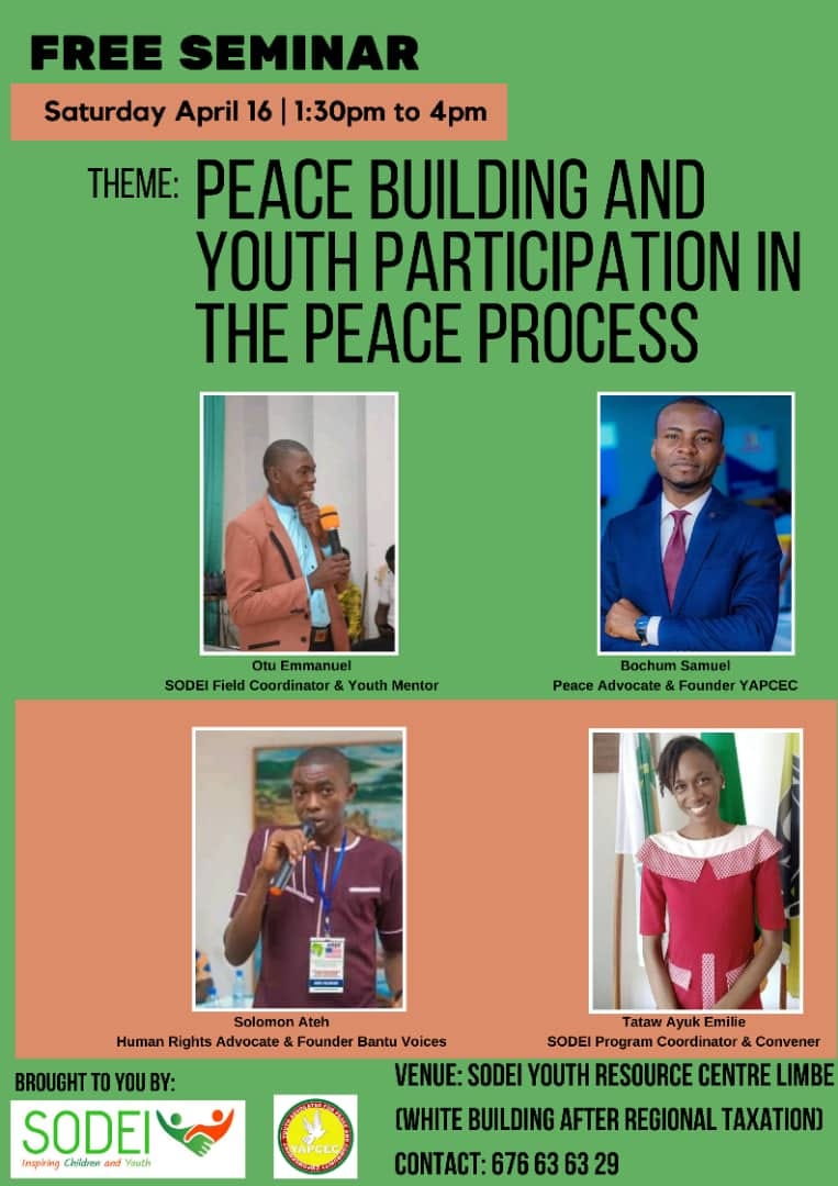 Peace building and Youth Participation workshop organised by Solidarity ...