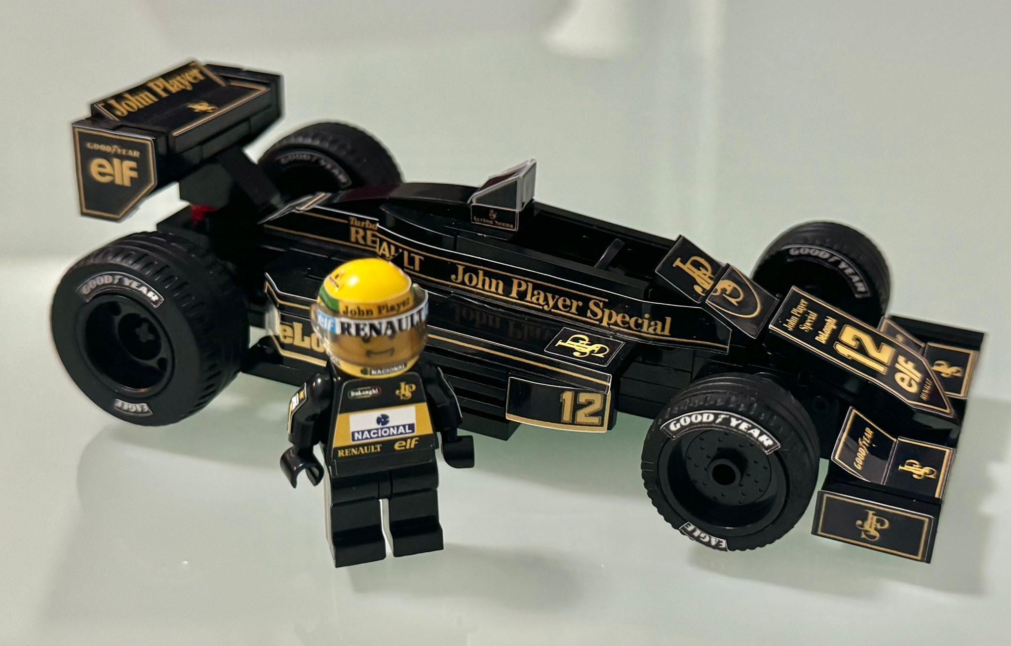 Lotus 97T John Player Special - Senna car from 1985! Yeah you knew