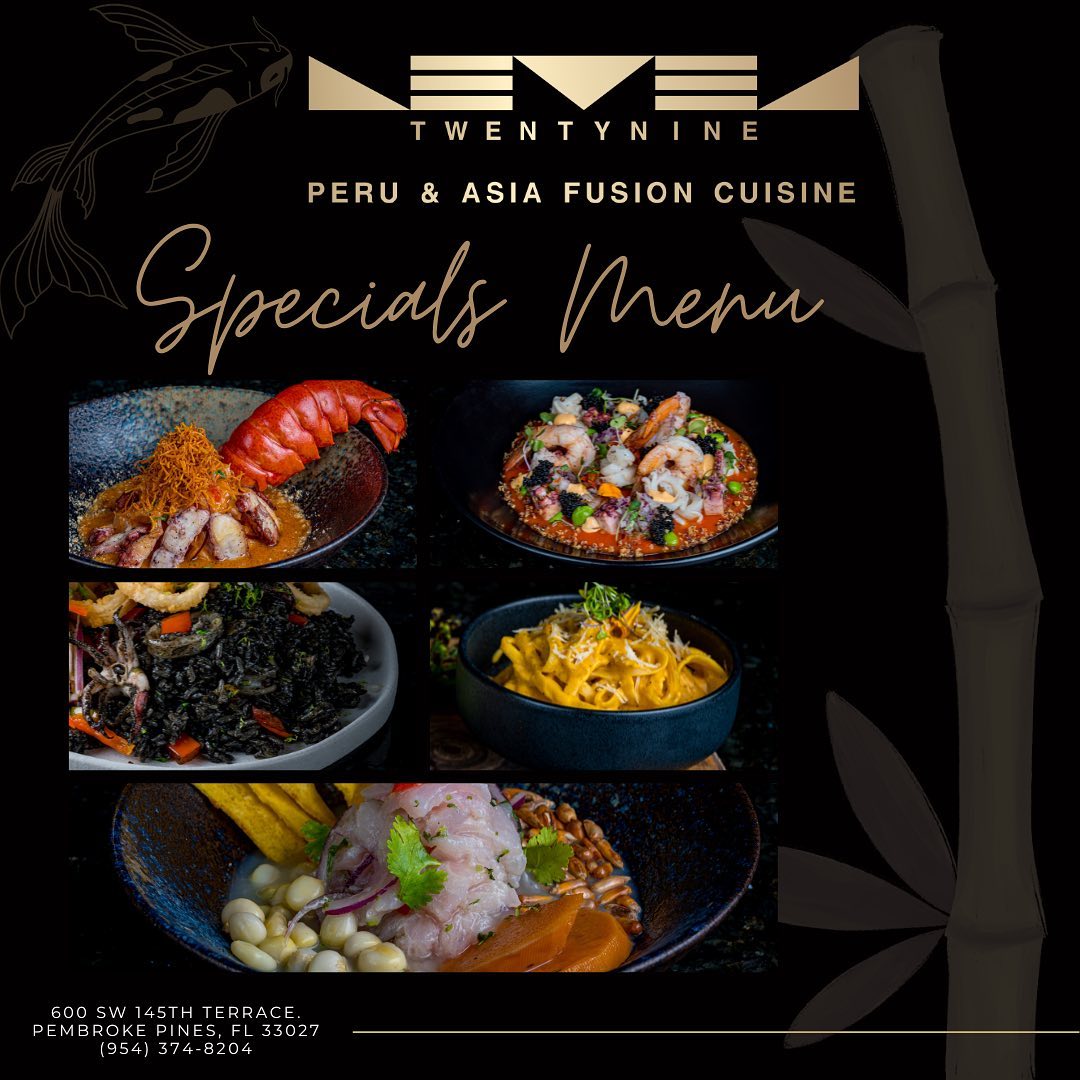 Our Specials Menu is here! Definitely a... - Level TwentyNine