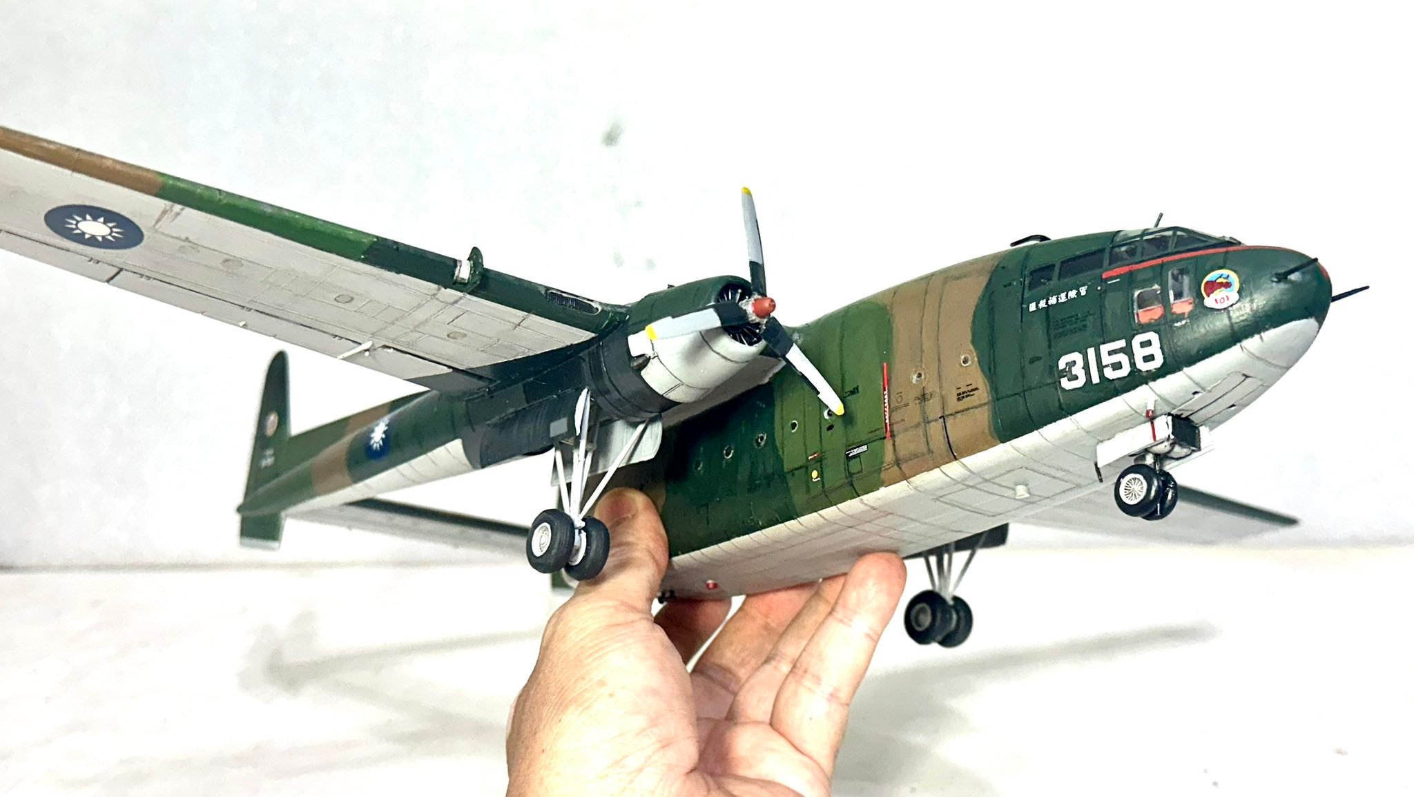 My 1/72 Italeri C-119C Flying Boxcar