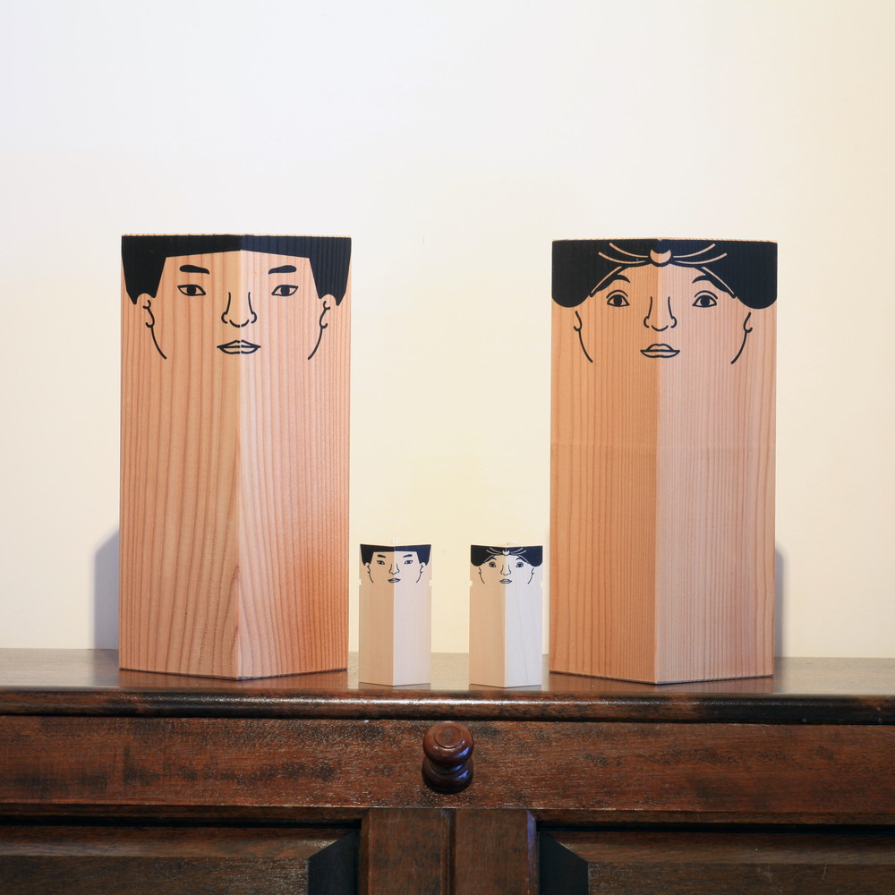 村山人形店 - 松本 七夕人形 人がた形式 大きいのもあります。 S：高さ