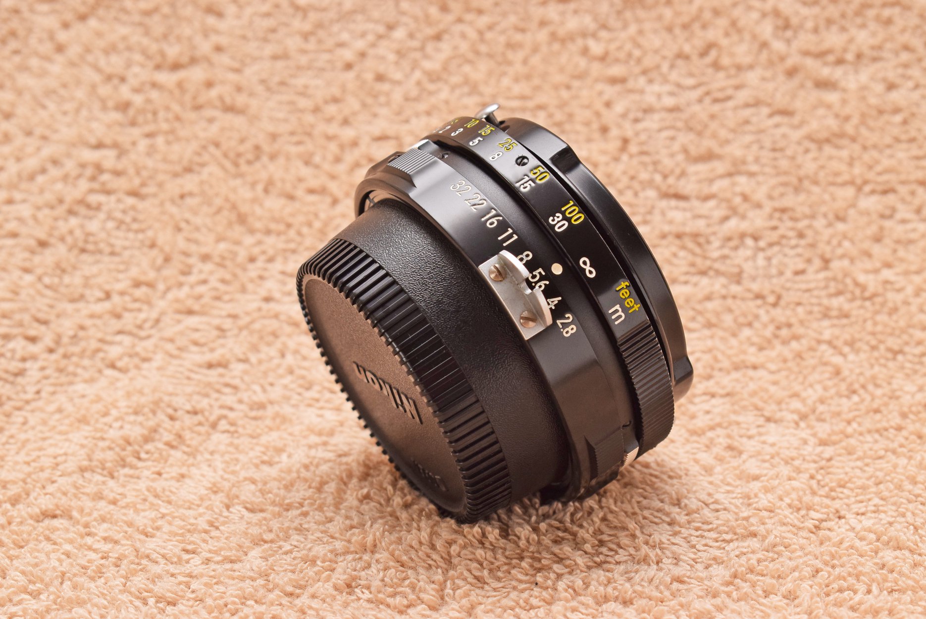 Nikon FM2/T*** with ***Nikkor 45mm f2.8 P***