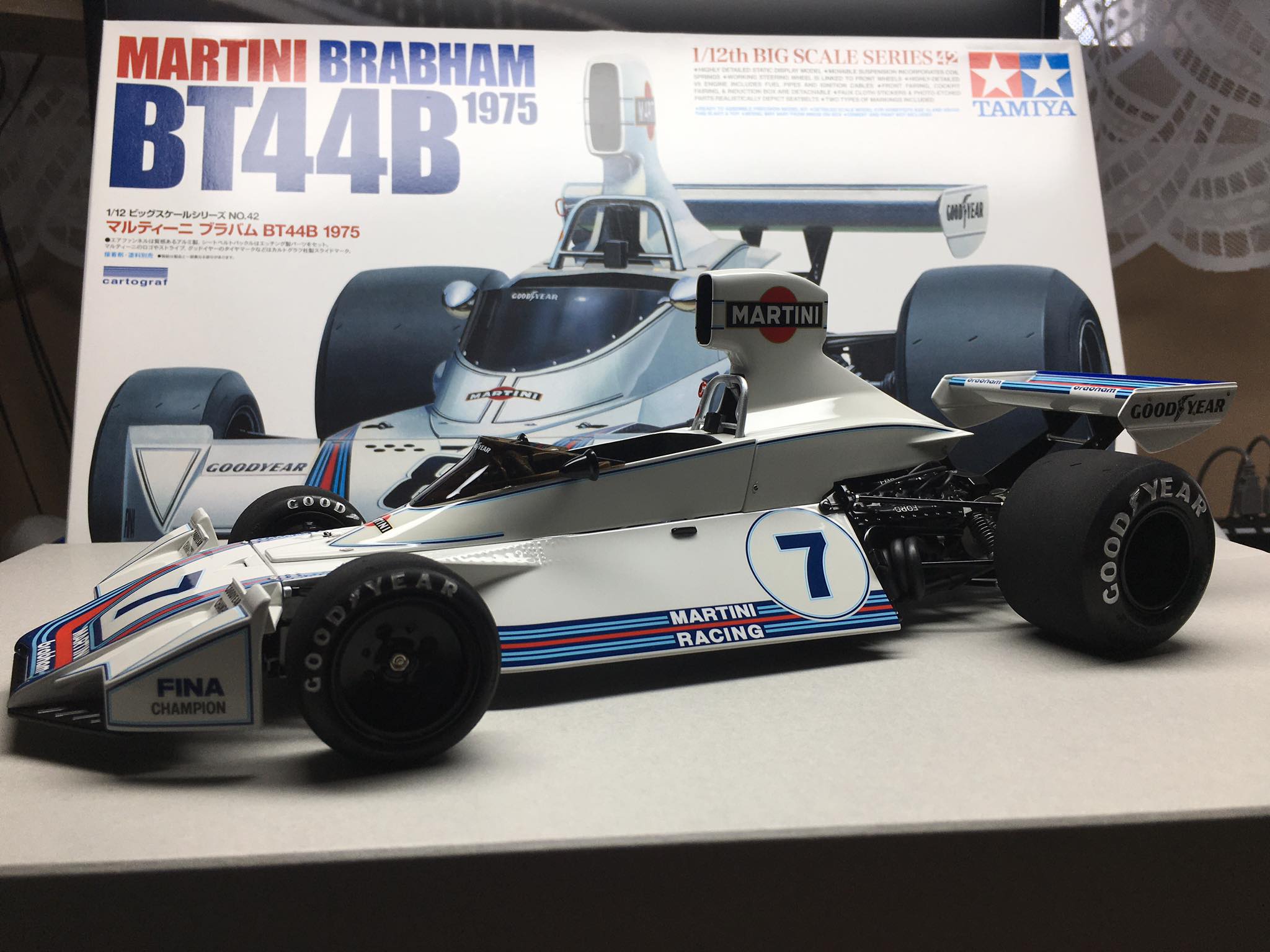 TAMIYA Martini Brabham BT44B - 1975