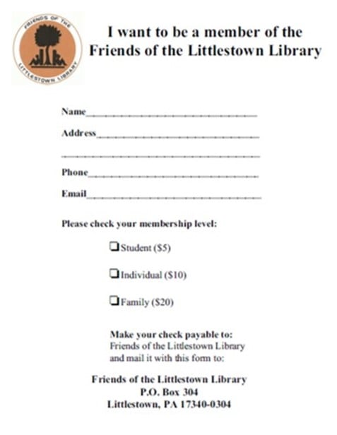 Friends of the Littlestown Library | Littlestown PA