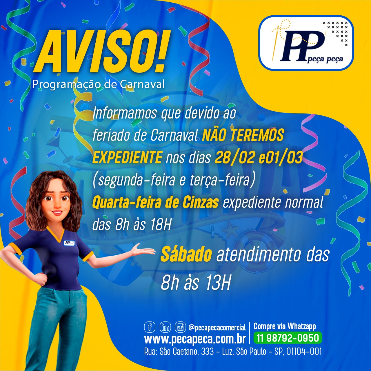 Peça Peça Comercial | São Paulo SP