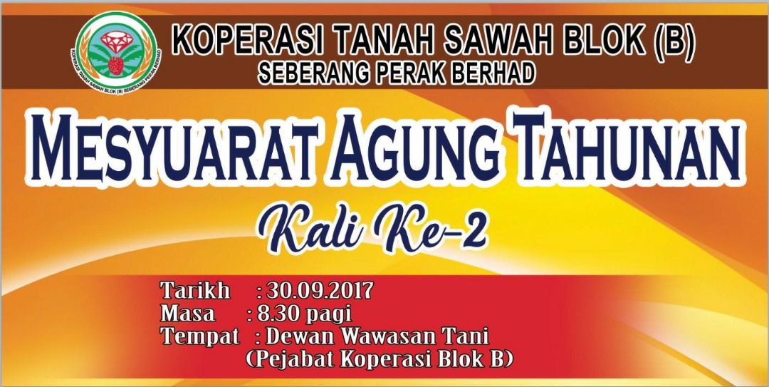 Koperasi Tanah Sawah Blok B Home Facebook