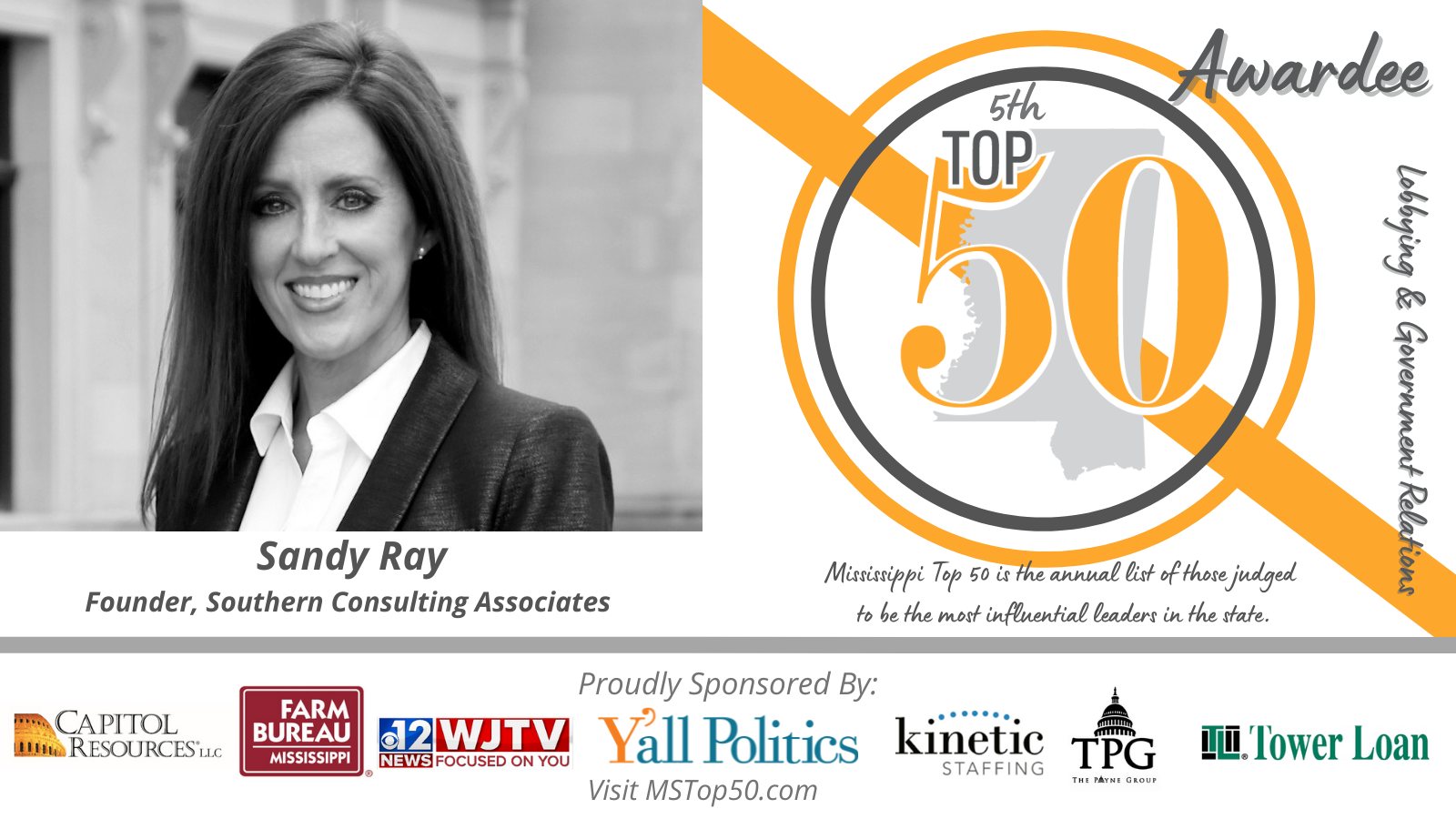 MS - Join us in congratulating Sandy S. Ray on being named to the 5th ...