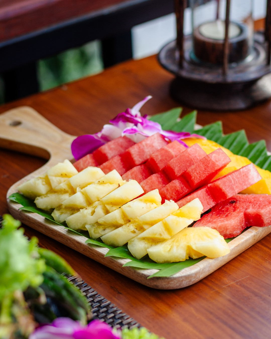 Malee Kitchen - Our mixed fruit platter - the perfect end...