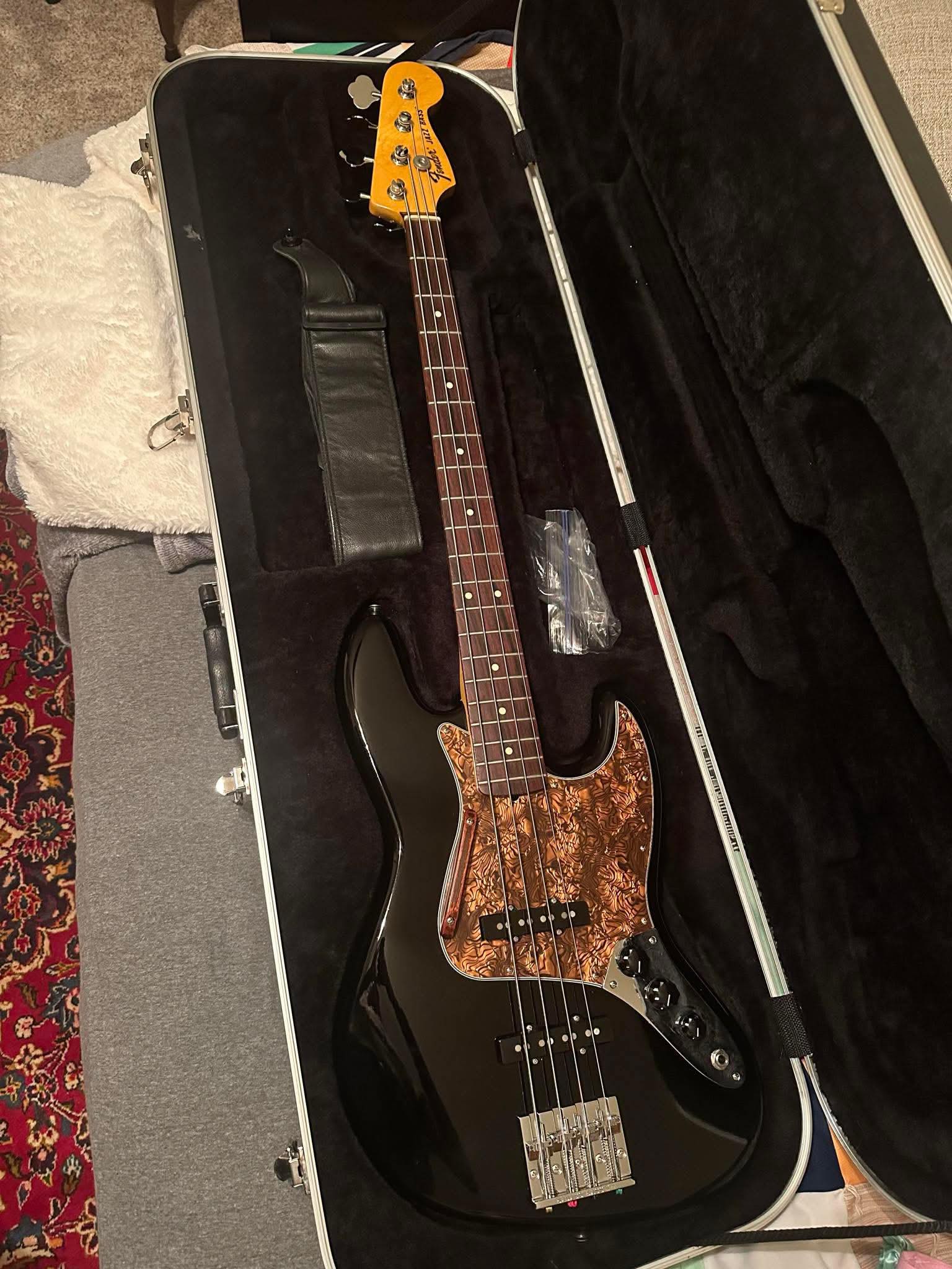 Me with my Highway One 2008 Fender Jazz Bass