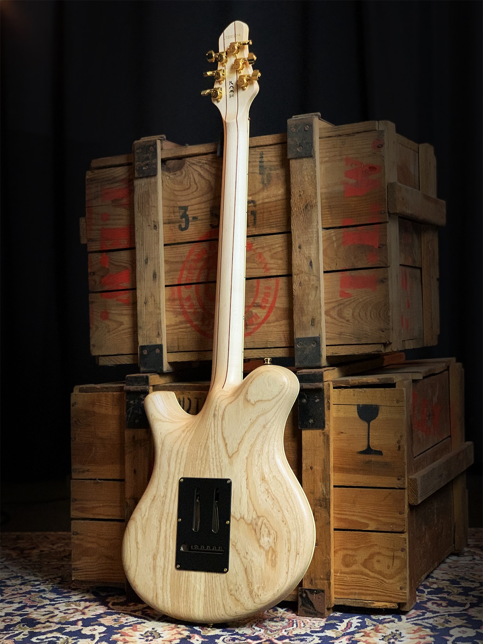 Mayones Legend VT22 6 Baritone 27 🎸💥🔥🤘 Flamed Maple 5A grade