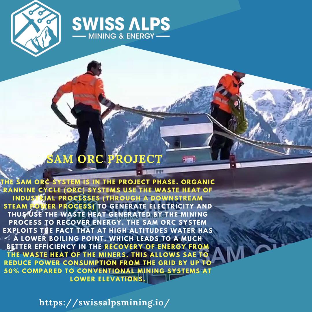 What is the SAM ORC project? The SAM... - Swiss Alps Mining | Facebook
