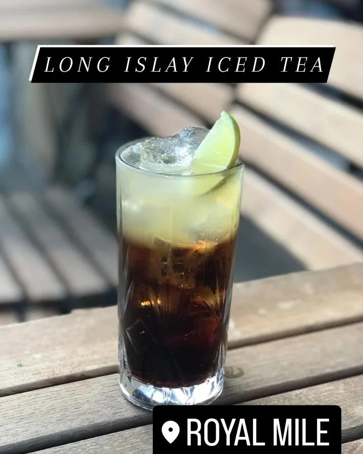 Long Islay Iced Tea, using purely... - Mackays on the Mile