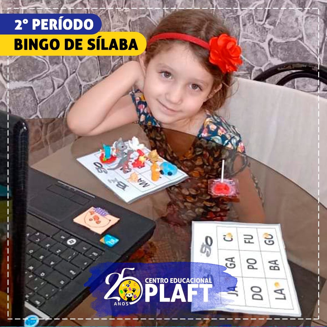[2° PERÍODO] Deu bingo de... - CENTRO EDUCACIONAL PLAFT | Facebook