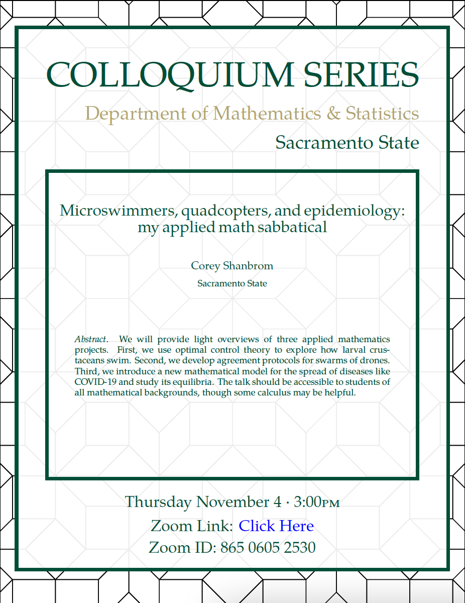 Math Club at CSUS | Sacramento CA