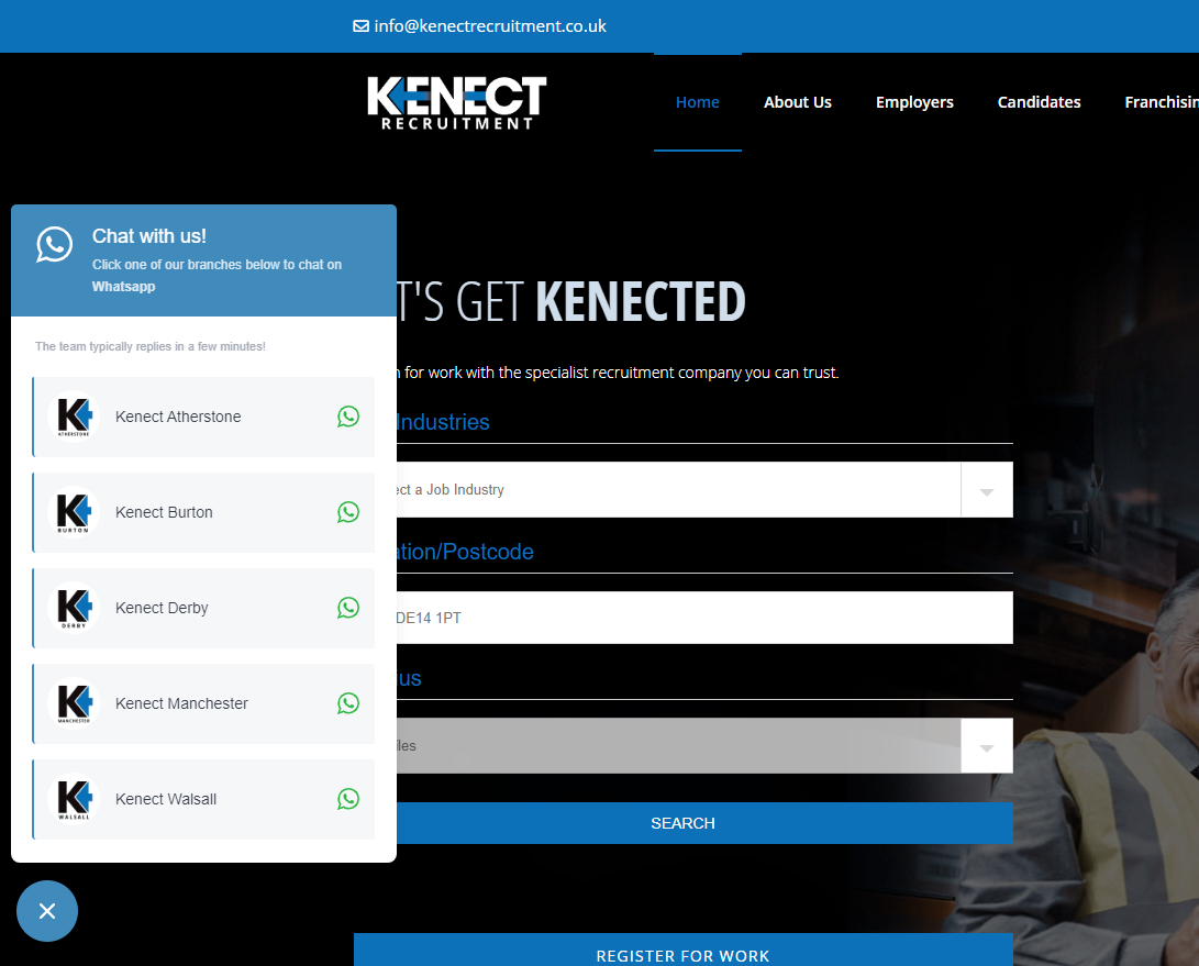 You can now Kenect with your local... - Kenect Recruitment