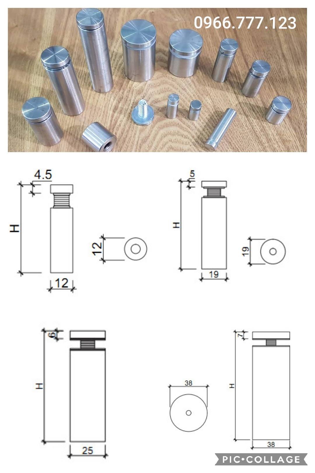 🎉 ỐC CHÂN KÍNH INOX 😍 ℹ️ Ốc rỗng (phi... - Cửa Hàng Khóa 128 | Facebook