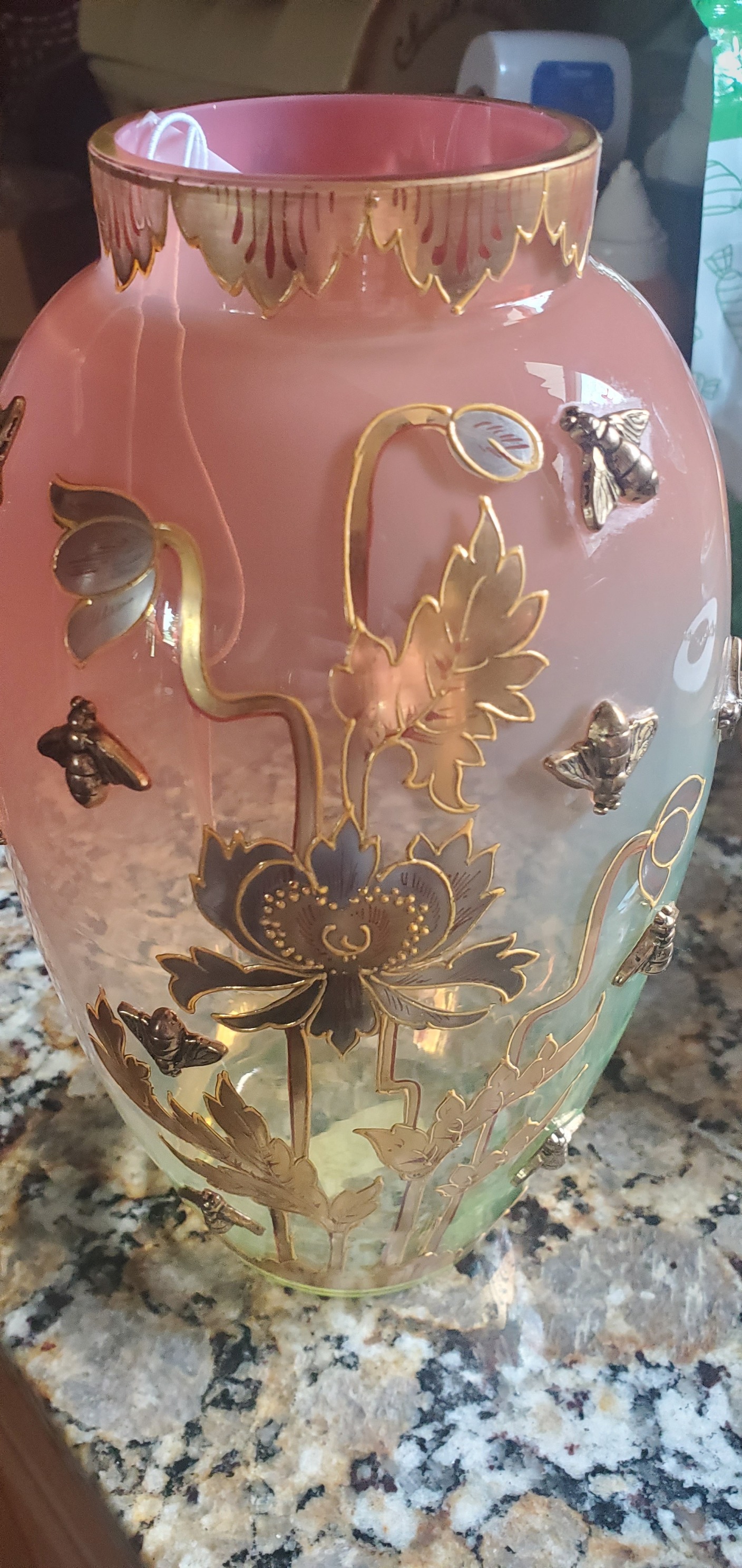 What are Moser and AJ Michael Paris glass pieces worth?