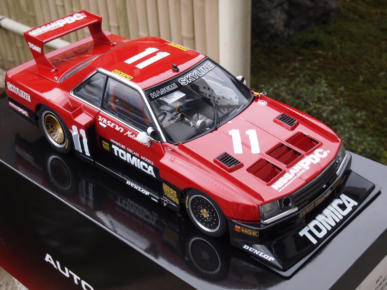 1:18 NISSAN SKYLINE RS TURBO SUPER SILHOUETTE 1982. Item No. 88276