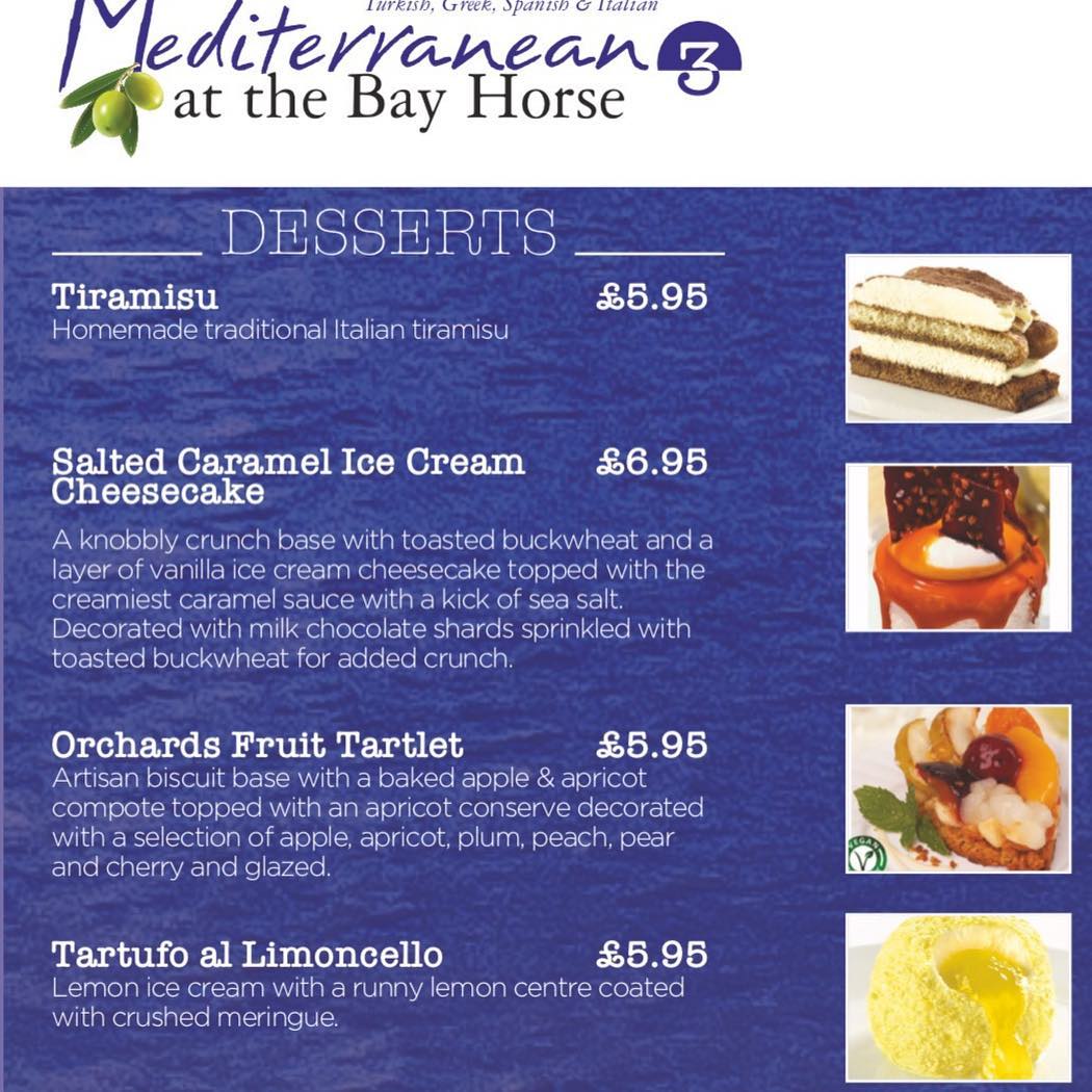 Elliot's Bistro - We have extended our menu and dessert...
