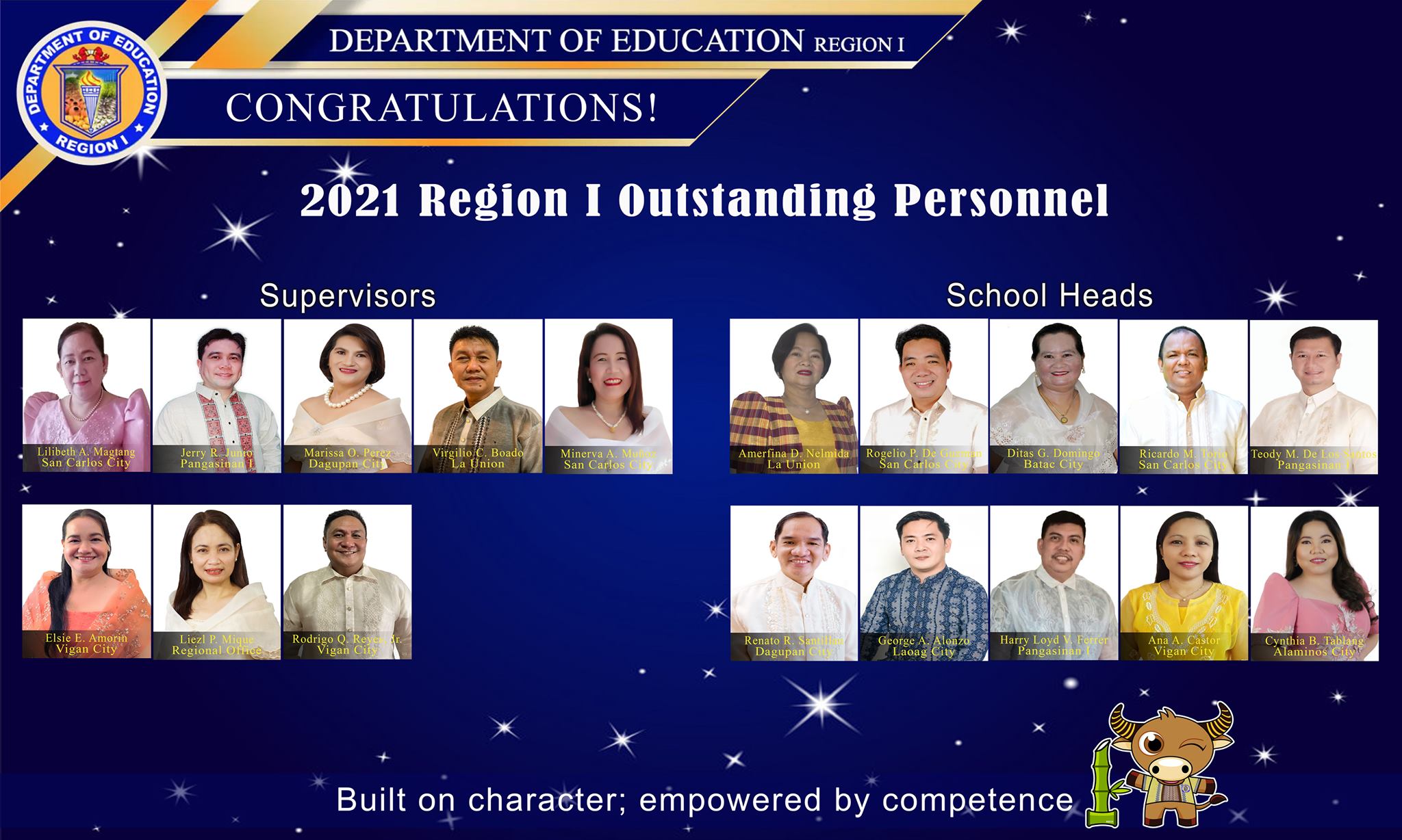 DepEd Region I - Meet the awardees for the Search for 2021... | Facebook