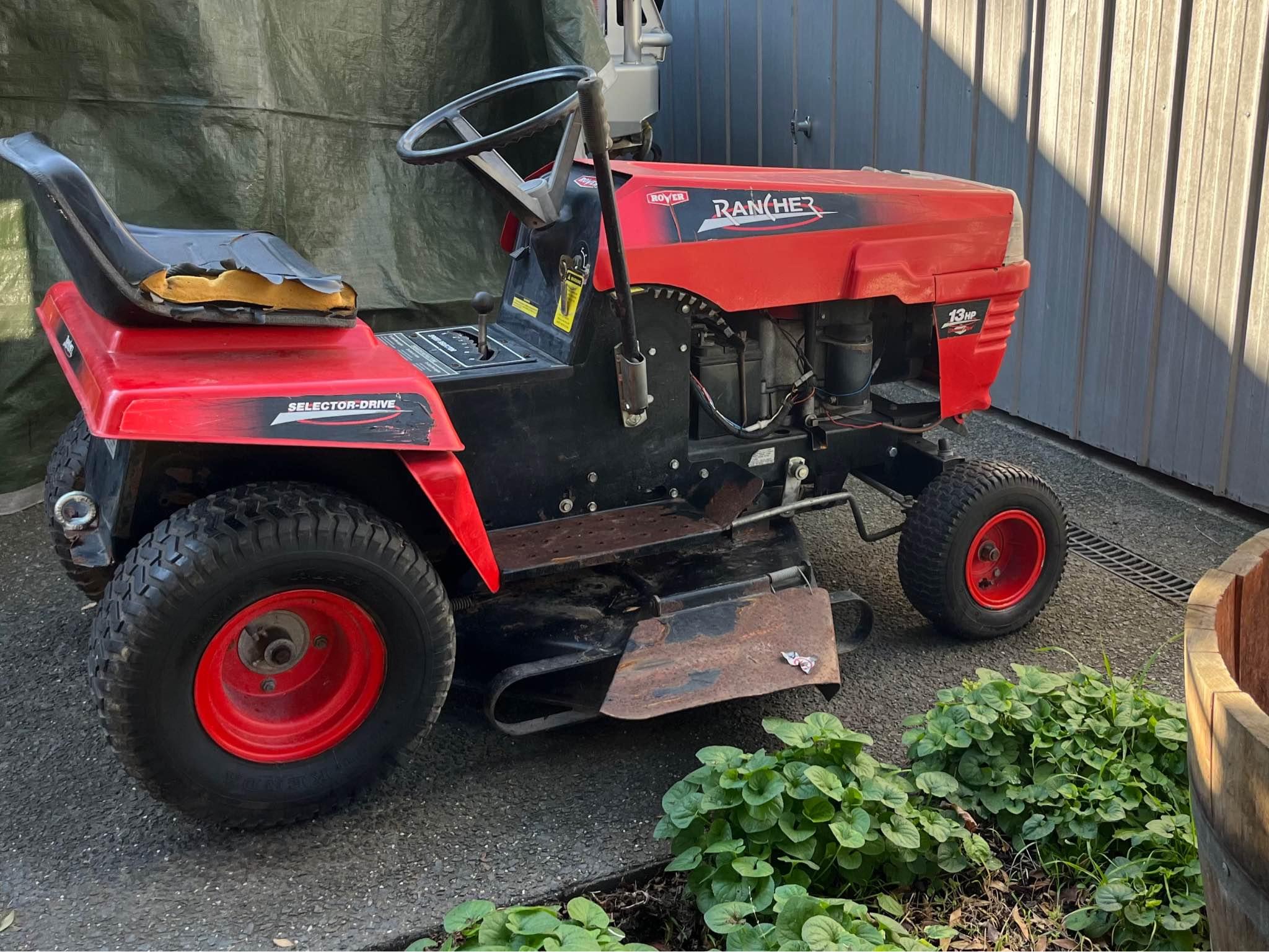 Rover Rancher Ride On Mower - Lawn Mowers - Melbourne, Victoria ...