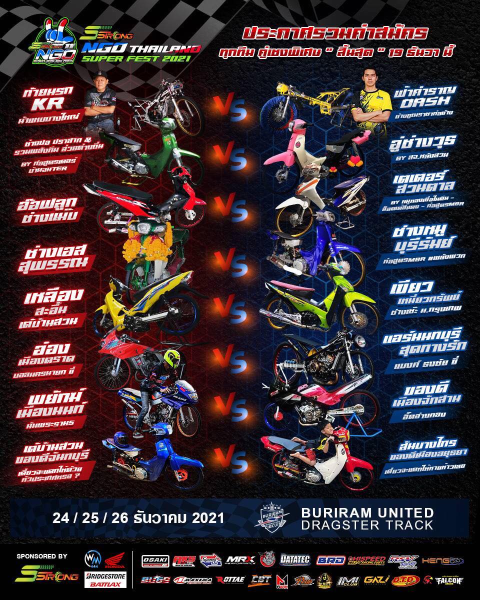 NGO Racing Thailand - 💥รักใครชอบใครเชียร์ทีมไหน 