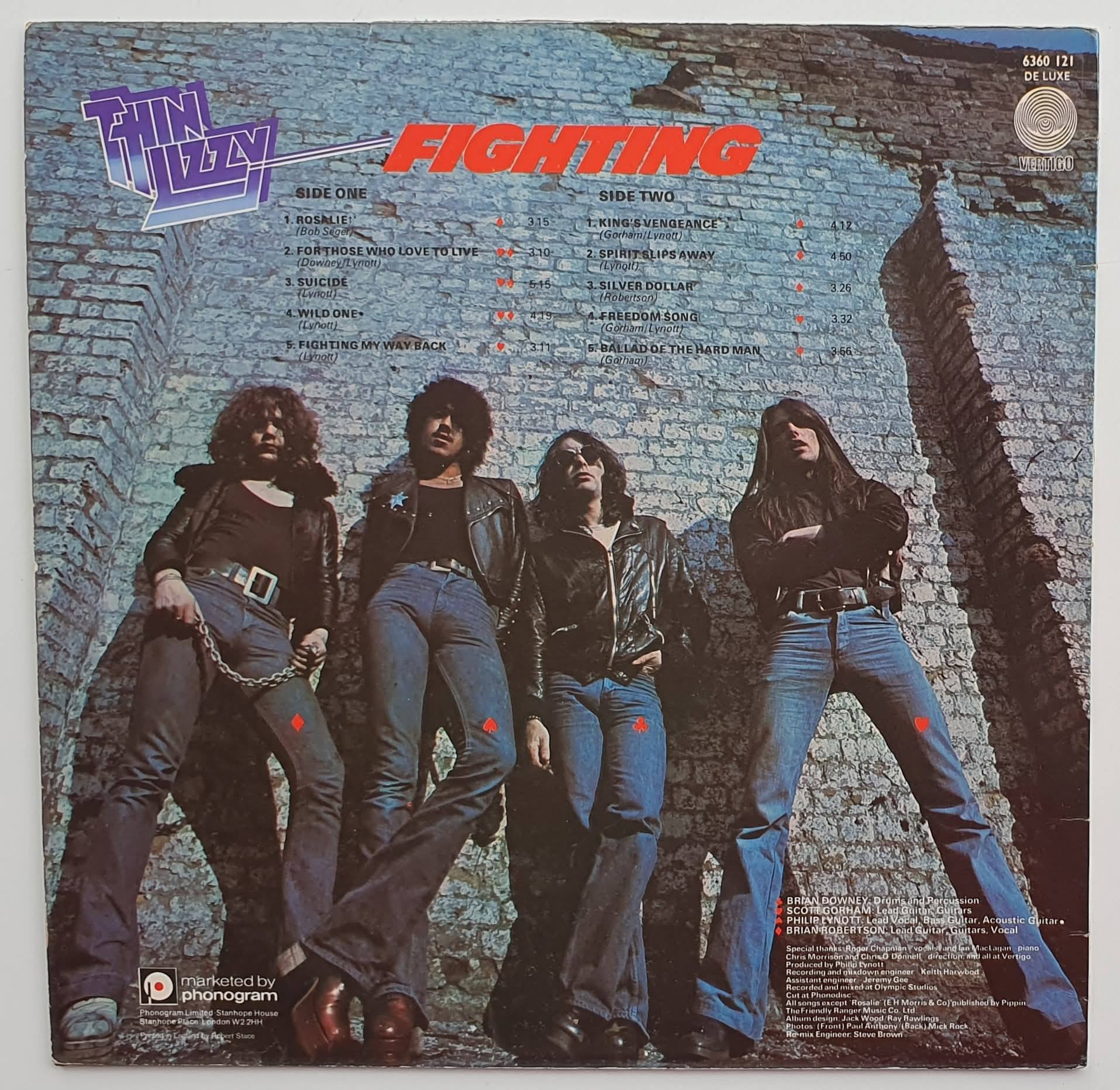 LIMITED EDITION! Thin Lizzy - 74-75 - Night Life / Fighting: 7CD