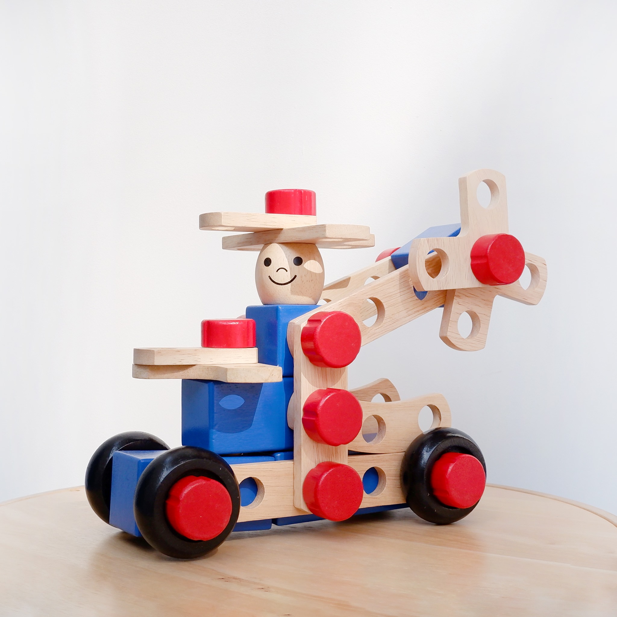 The wooden girders, threaded rods and... - Blue Ribbon Toys | Facebook