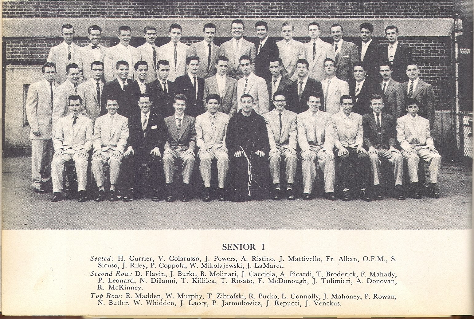 The class of 1957 will... - Christopher Columbus High School