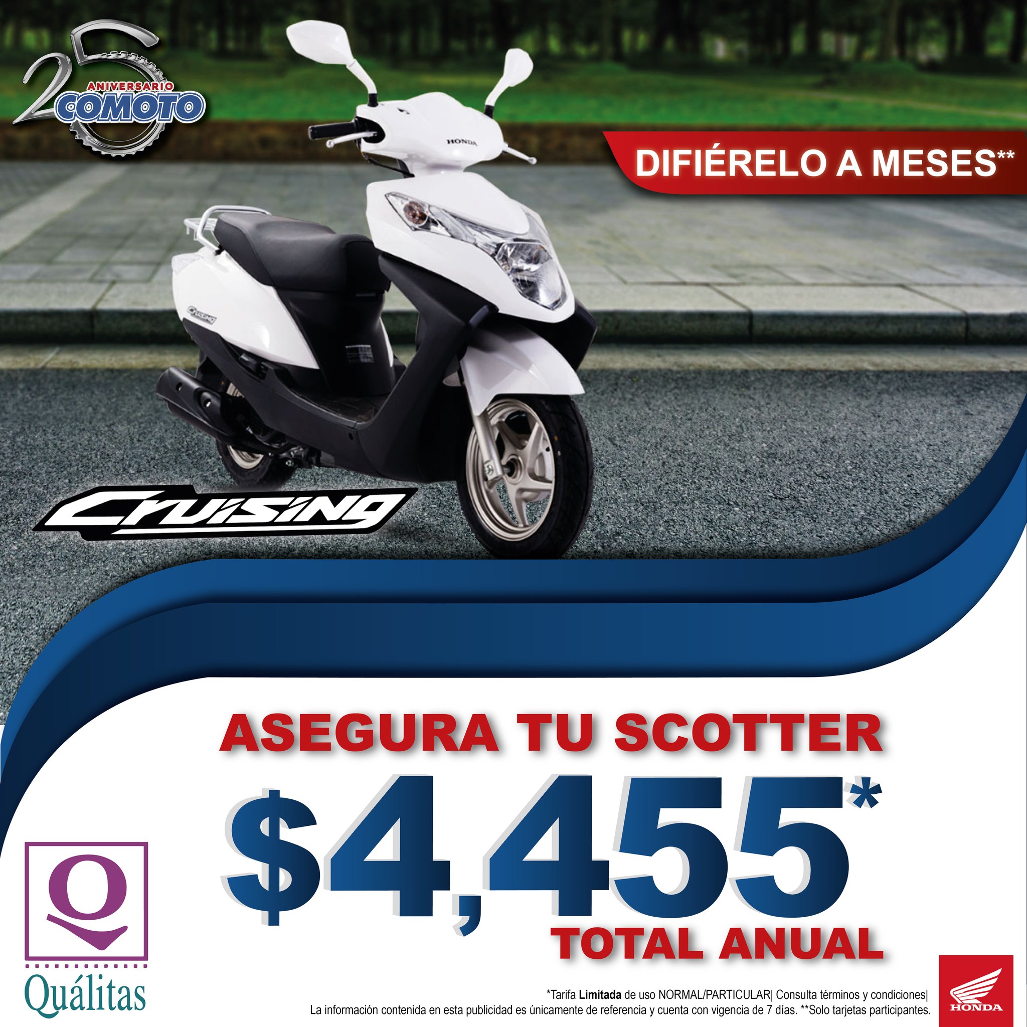 🛵⚡️#Cruising125: Cómoda y... - Honda Motos Comoto Tesistán | Facebook