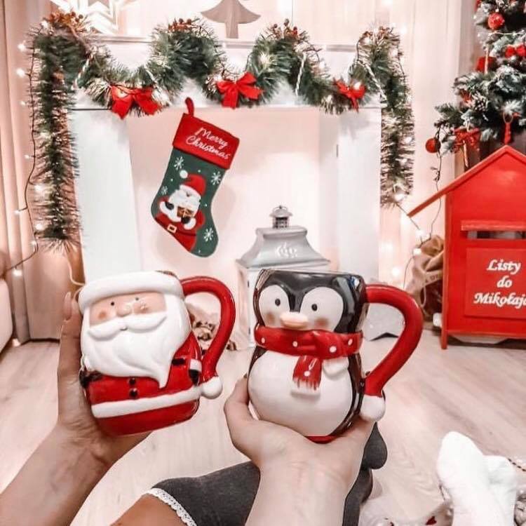 Sind die Tassen nicht süß? 😍 So kommt Weihnachtsstimmung auf! 🎄♥️