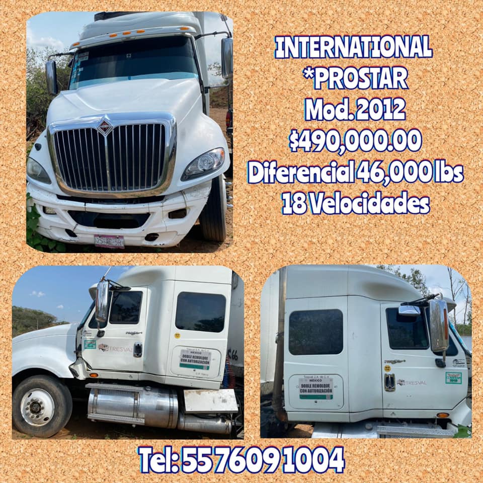 Comercializadora Sumicon - 46000 lbs Motor: cummis isx 450 hp con egr ...