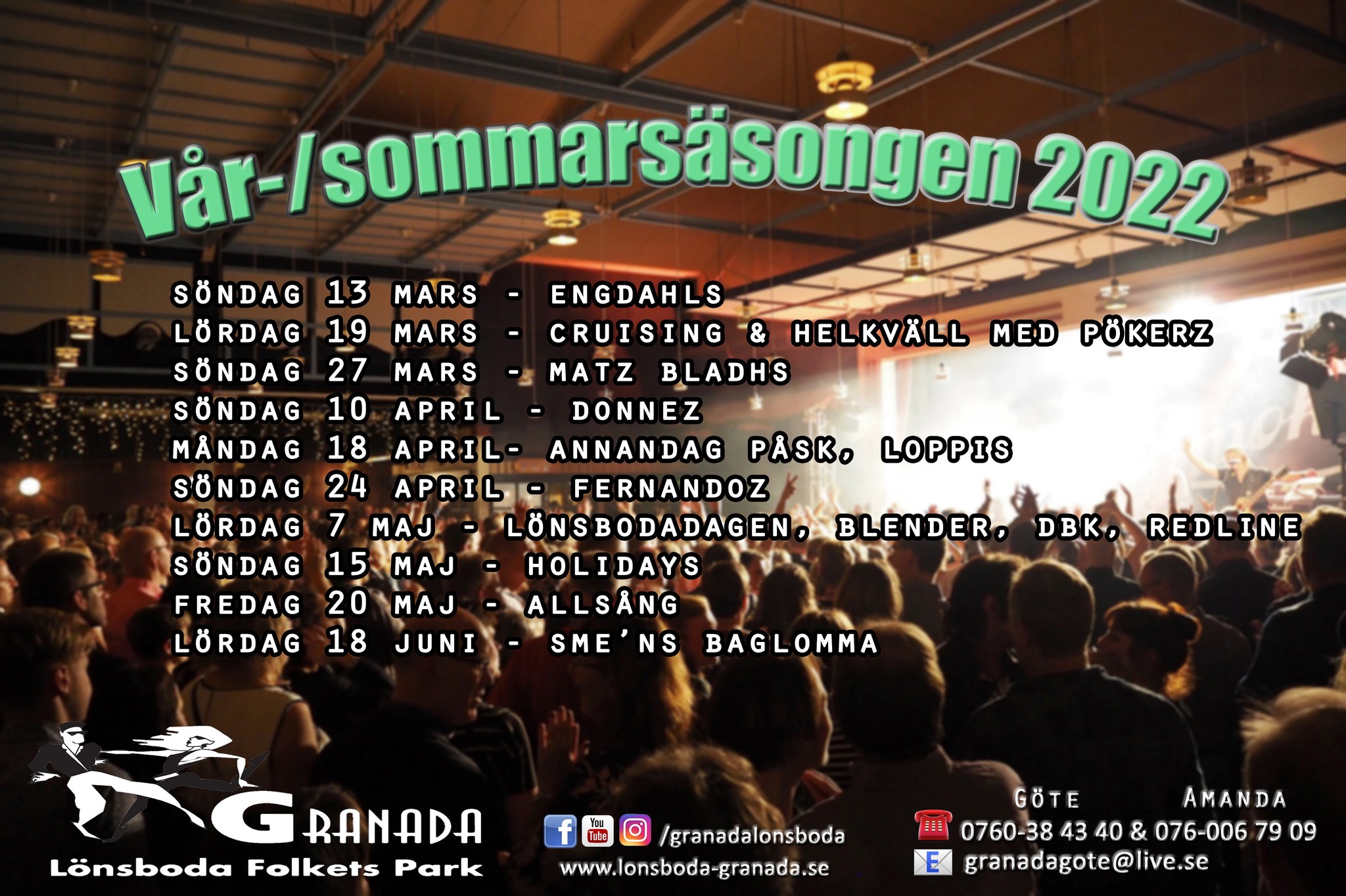 Granada Lönsboda - Folkets Park - Home