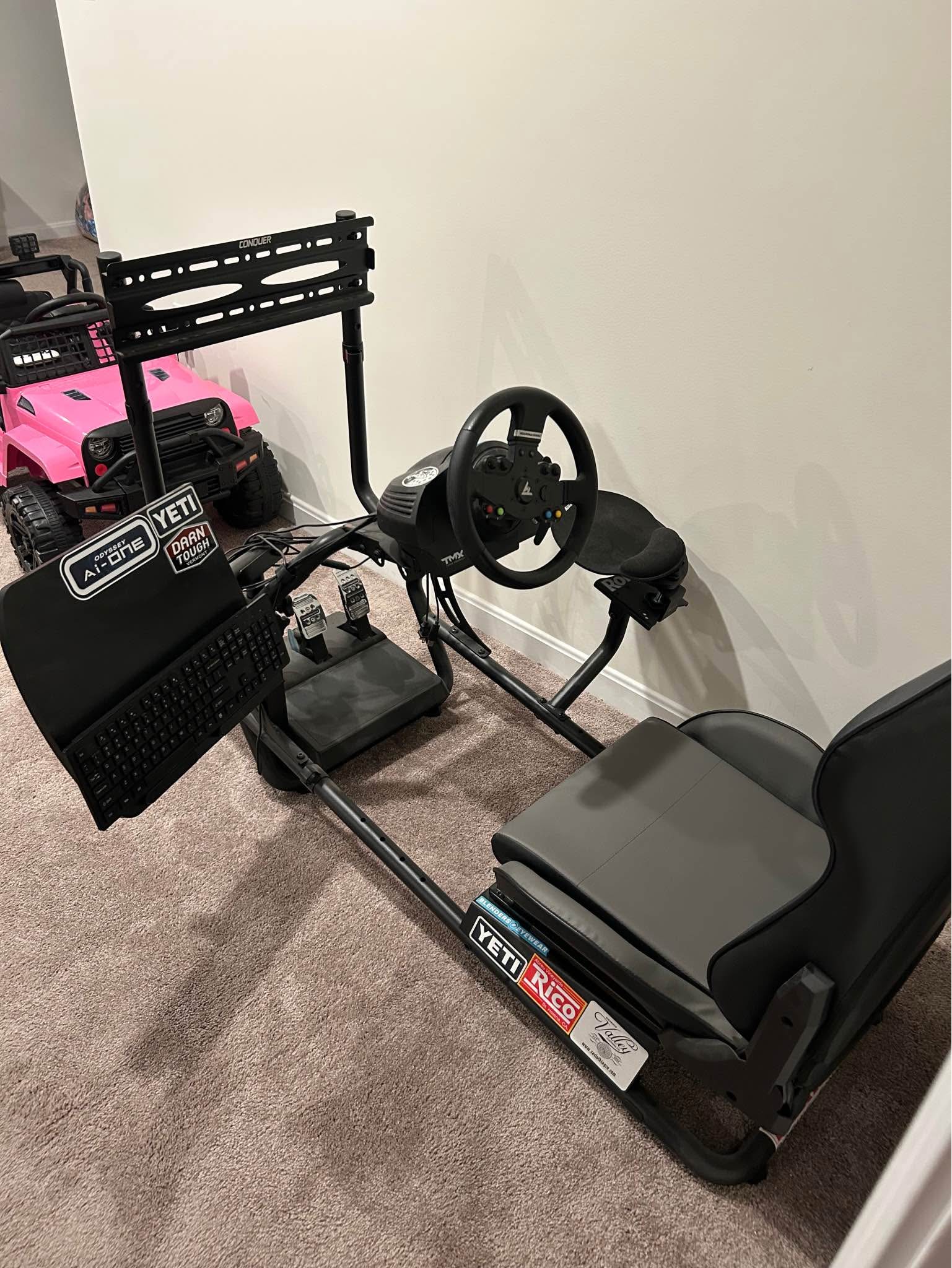 Conquer Sim Racing Rig/Cockpit with Thrustmaster TMX Force Feedback ...