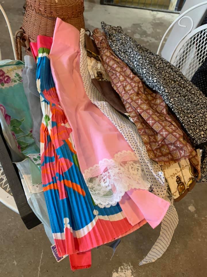 I found these aprons at the State Street store when we went to the