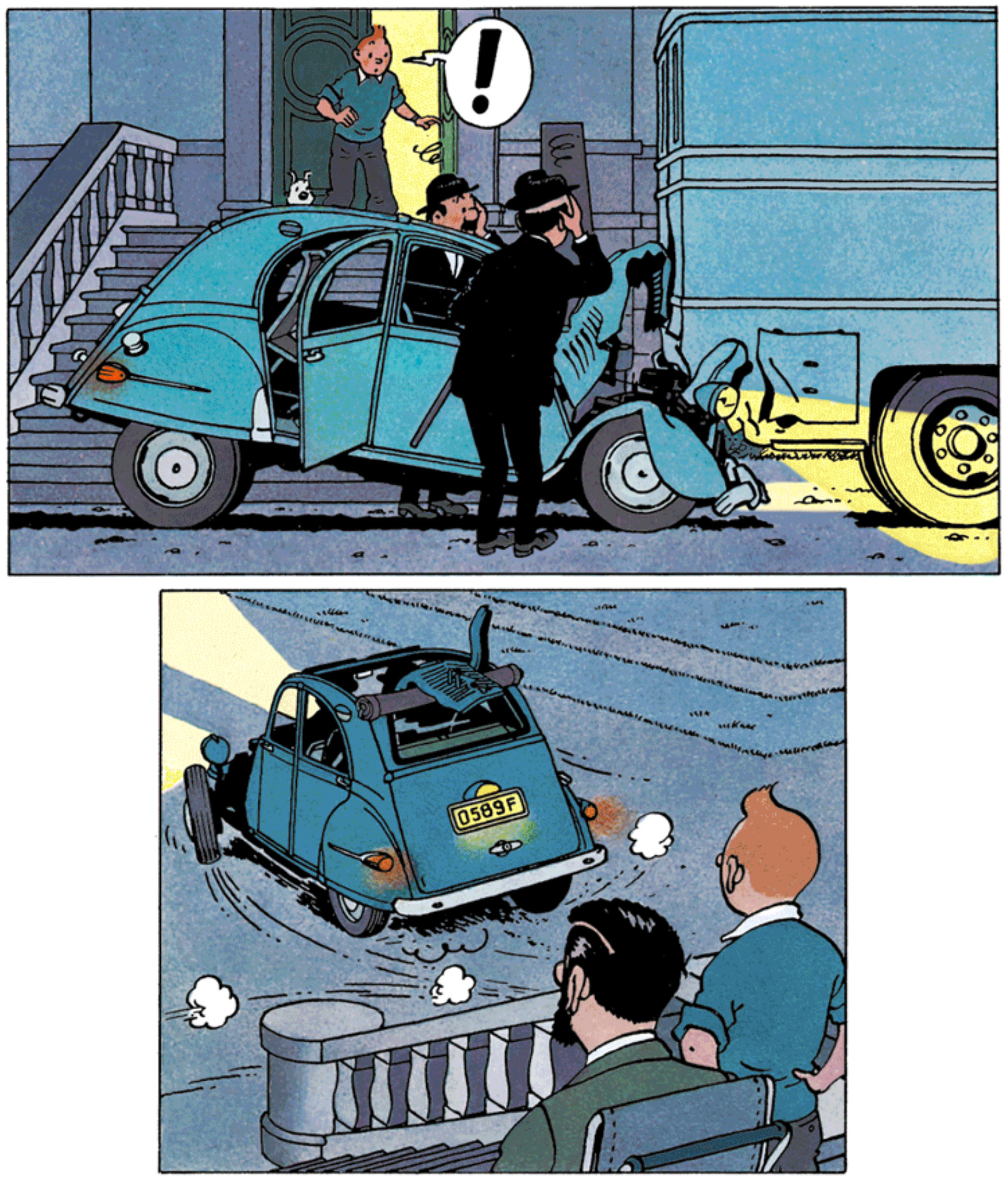 From which Tintin album is this car: tell me… 😉😎