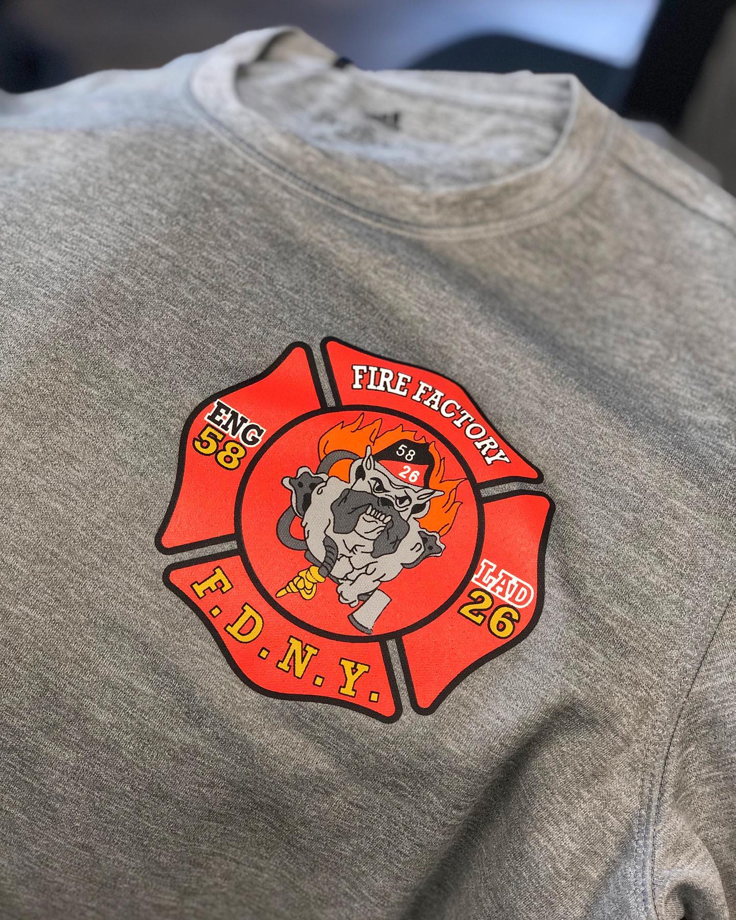 Ten - Throwback Print for the members from the Fire Factory in Harlem ...