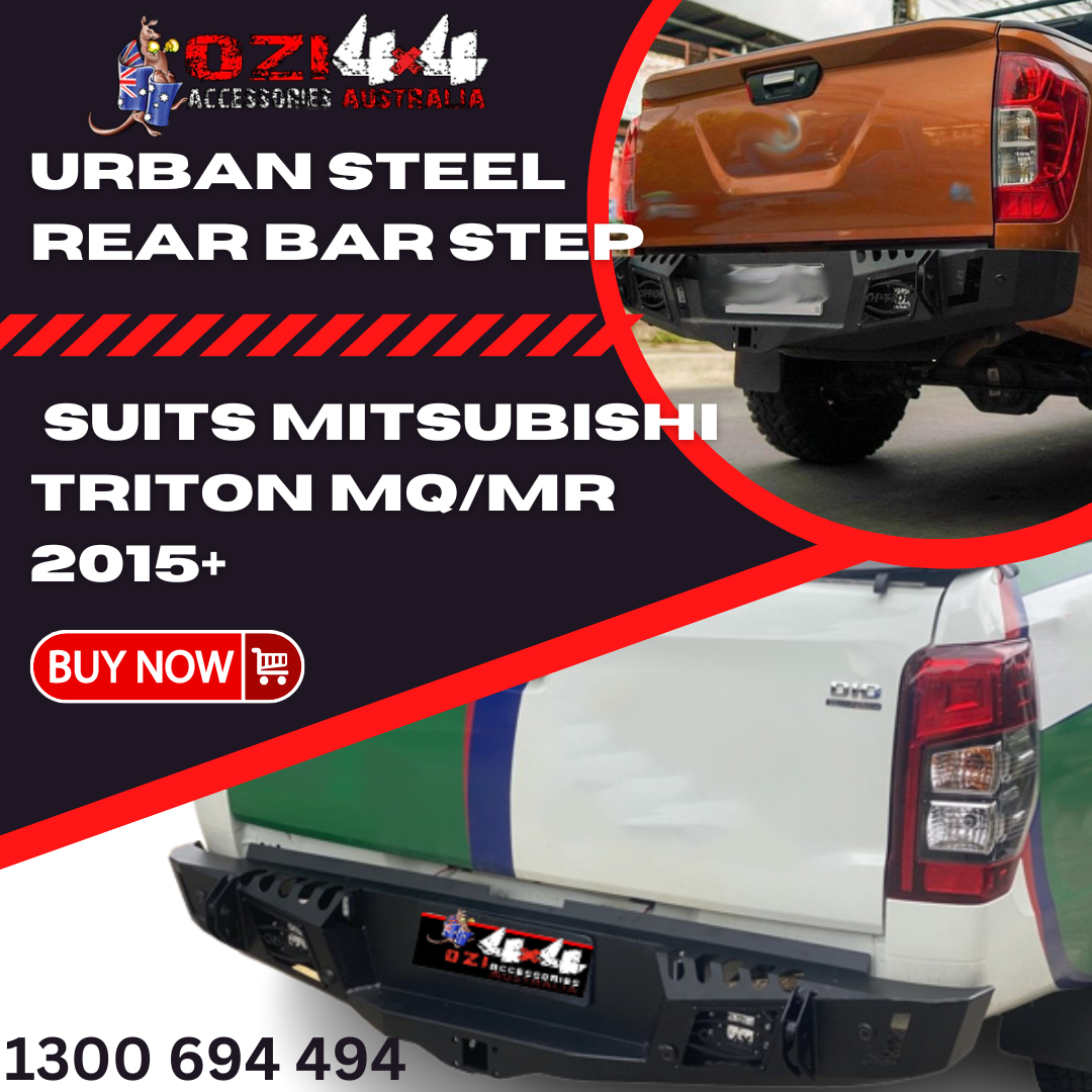 URBAN STEEL REAR BAR STEP SUITS... - Ozi 4x4 Accessories