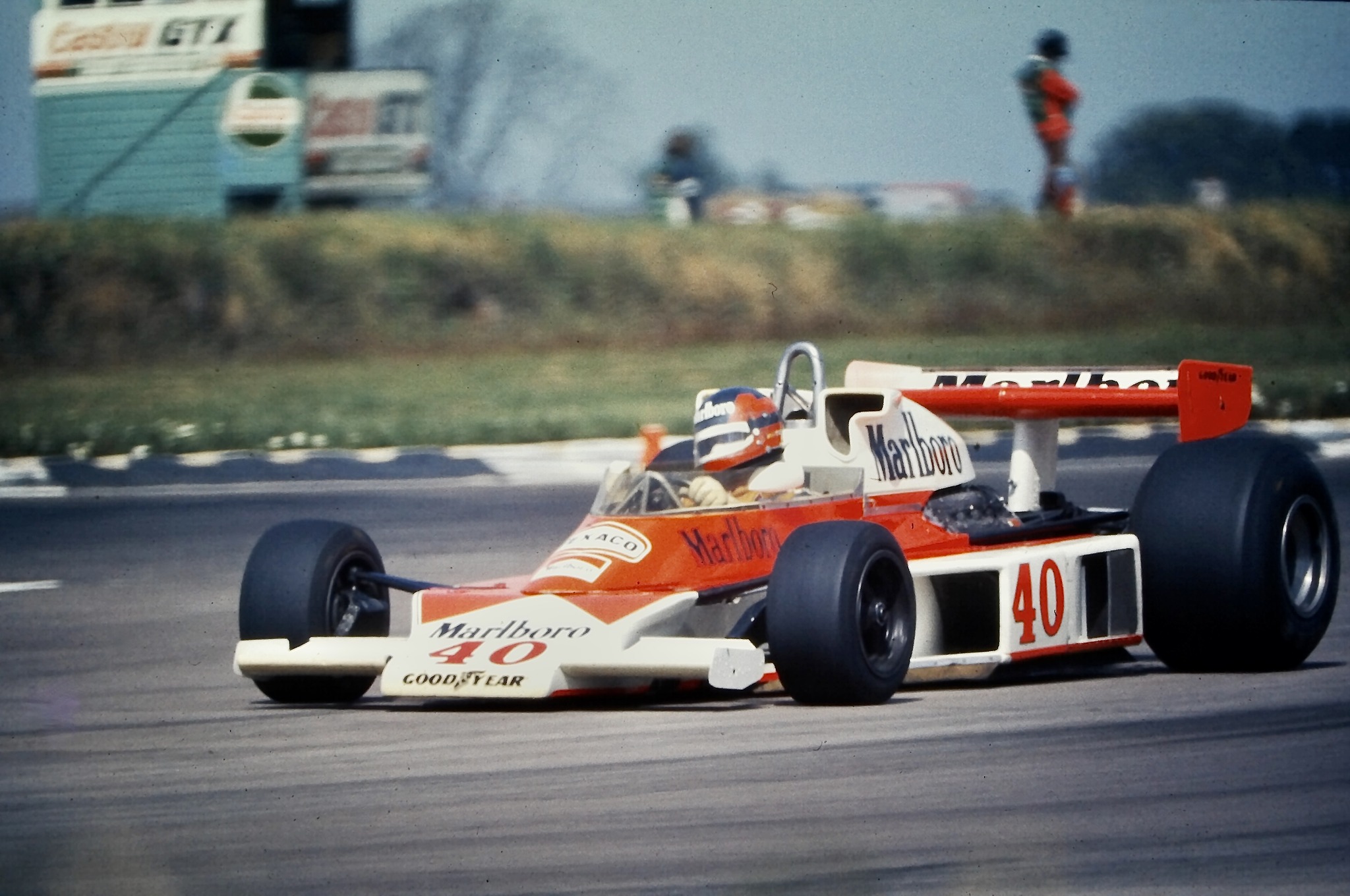 When Gilles Villeneuve debuted with McLaren in Formula 1 driving