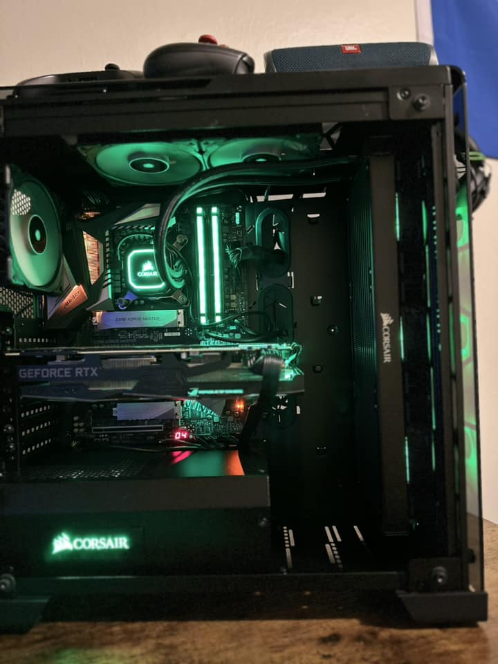 Upgraded PC build with Intel i9-9900K and RTX 5070