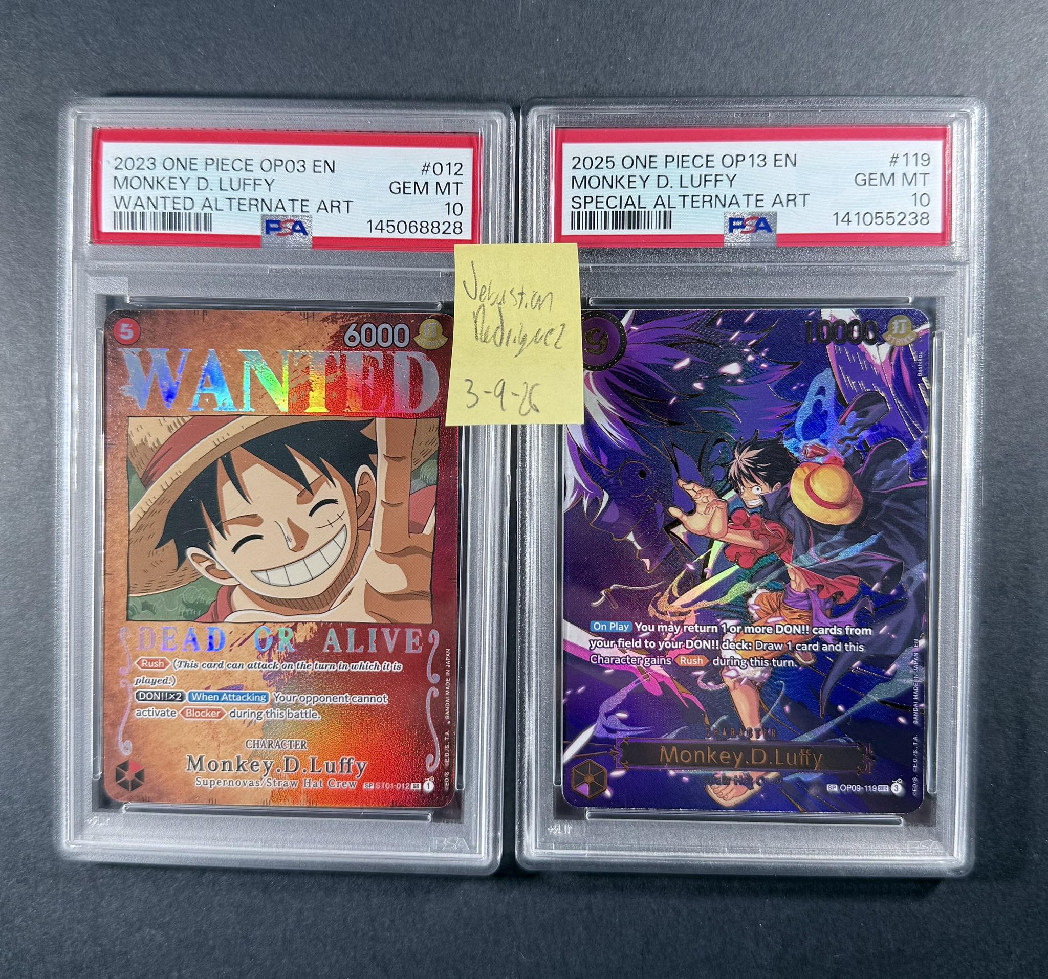 One piece tcg cards for sale