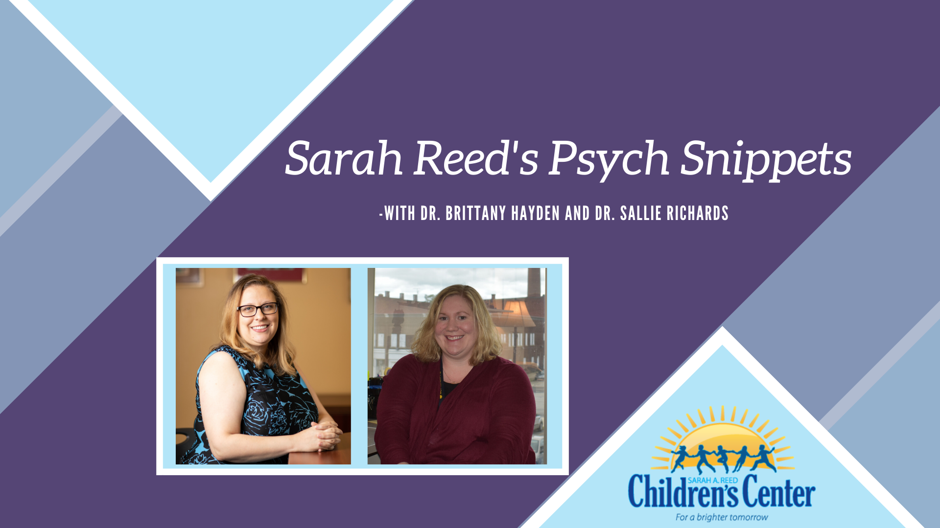 Congratulations to Dr.... - Sarah Reed Children's Center
