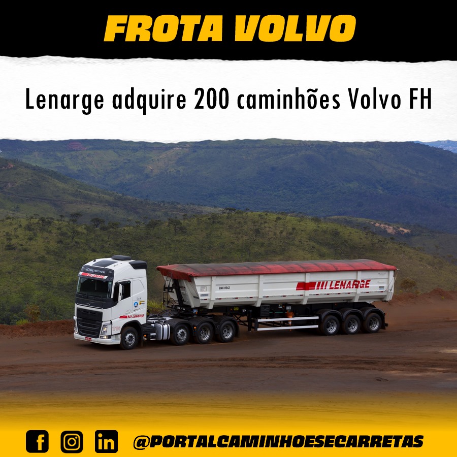 A Lenarge, uma das maiores... - Caminhões e Carretas