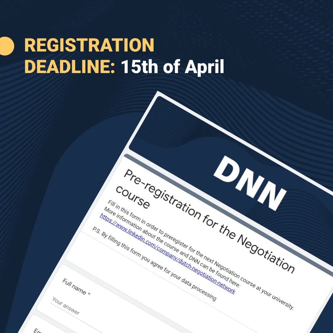 Dutch Negotiation Network - DNN
